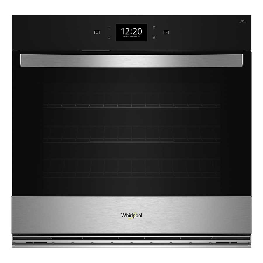 Horno sencillo eléctrico Smart Appliance 30"/142Lt con función Air Fry 7 en 1 Silver WOES7…