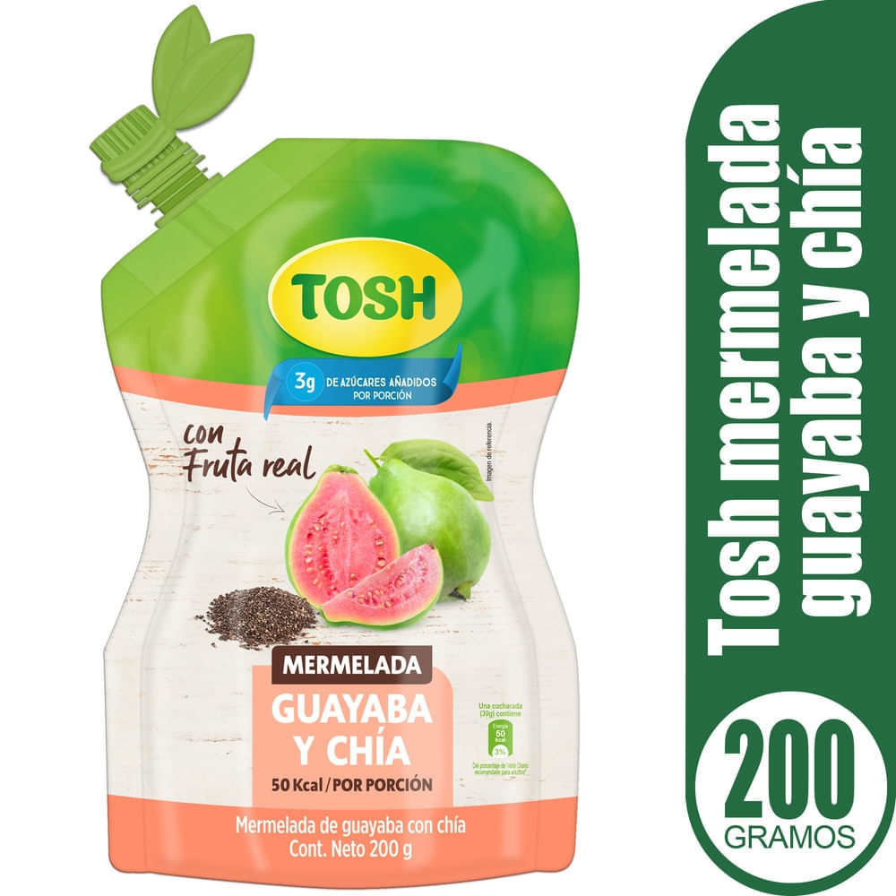 Mermelada Guayaba Y Chía Tosh