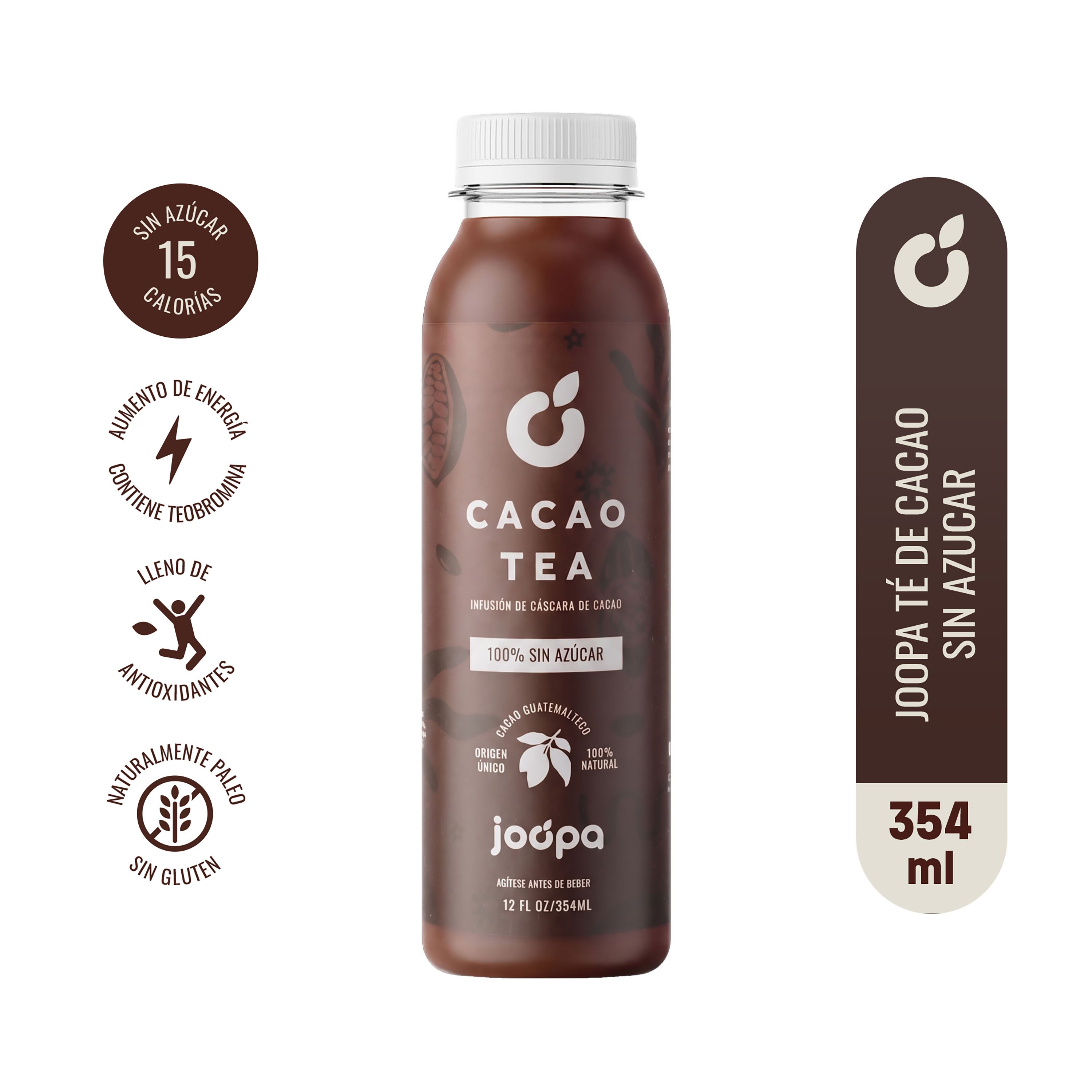 Joopa Cacao Sin Azucar 354 ml