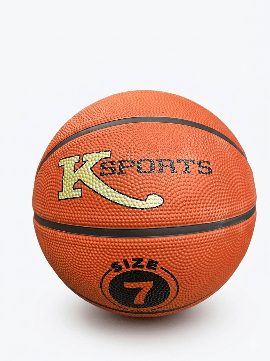 Balón de baloncesto No. 7 de Hule Texturizado Naranja