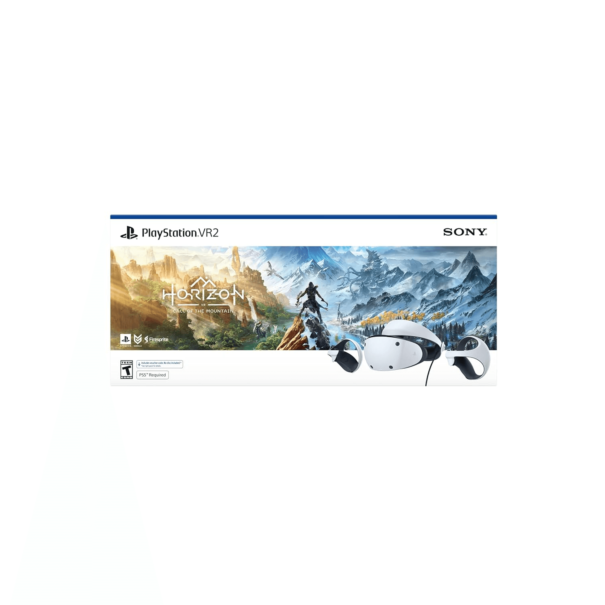 Visor de realidad virtual PlayStation VR2 Horizon Call of the Mountain Bundle PS5