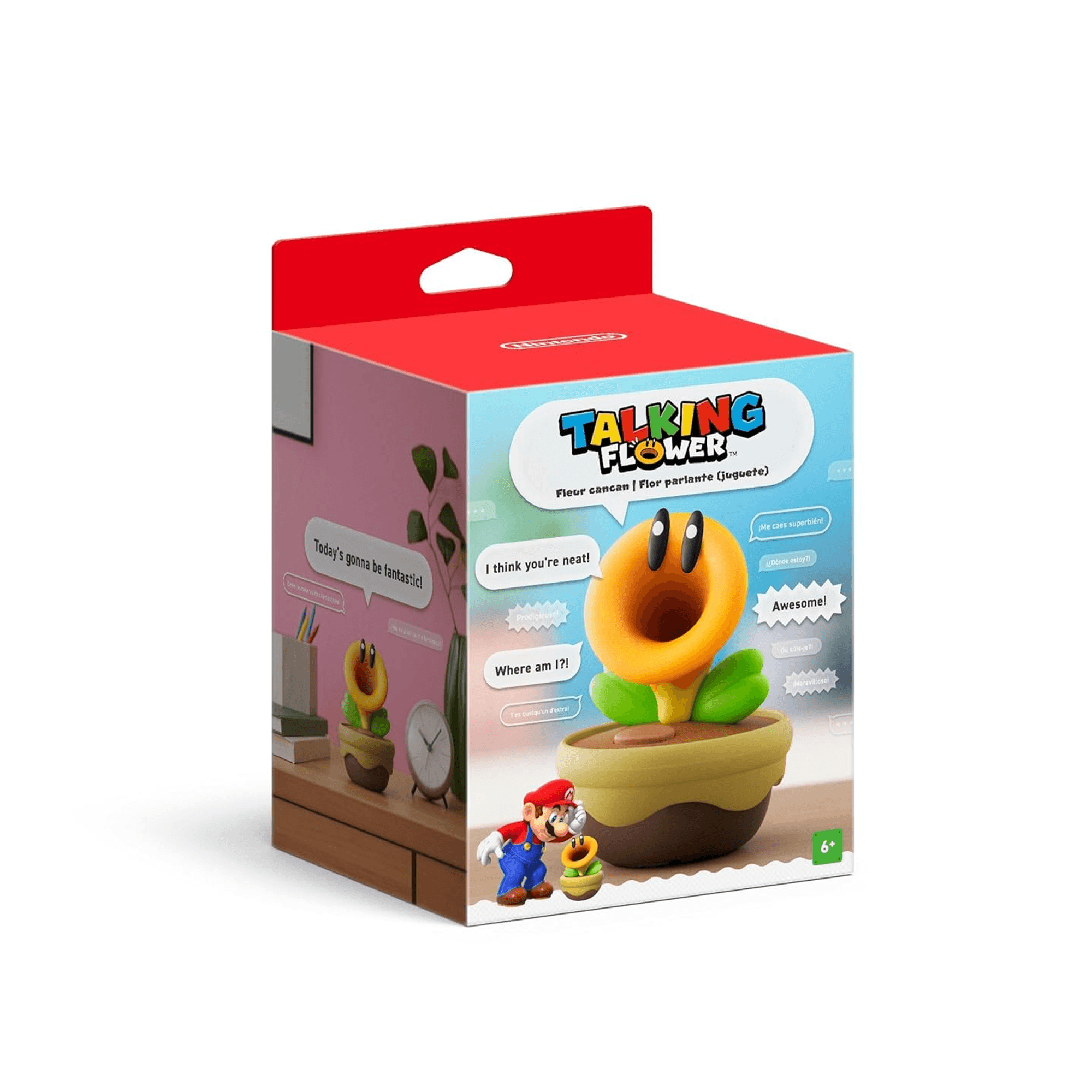 Accesorio interactivo Nintendo Super Mario Talking Flower