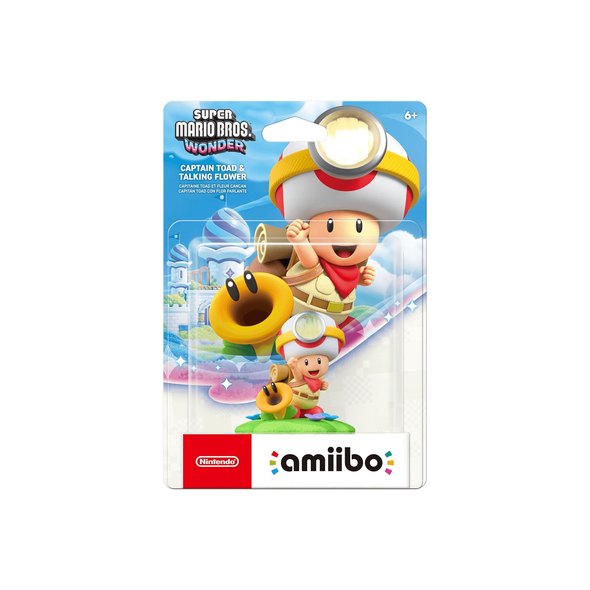Figura Amiibo Nintendo Captain Toad & Talking Flower
