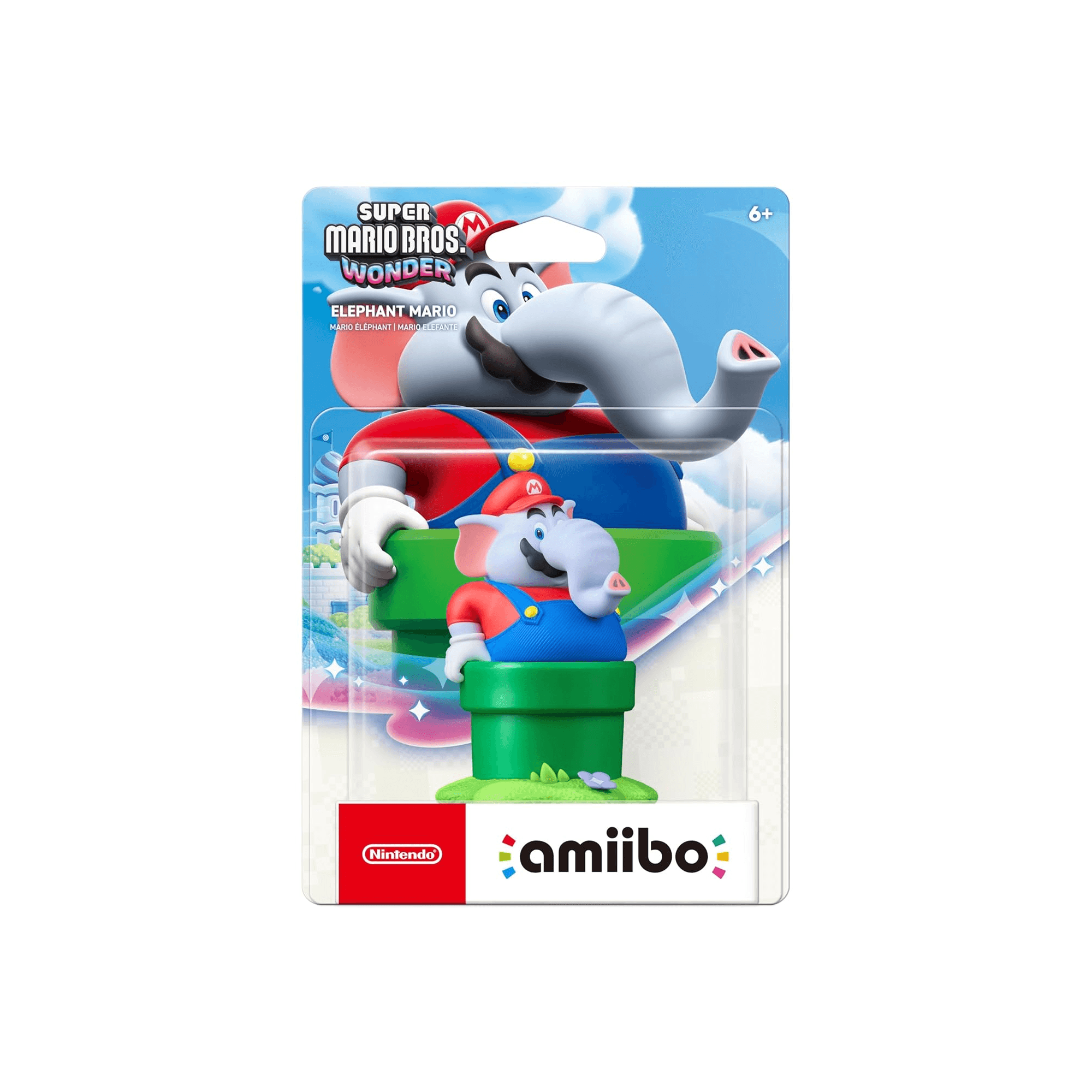Figura Amiibo Nintendo Elephant Mario Super Mario Bros. Wonder