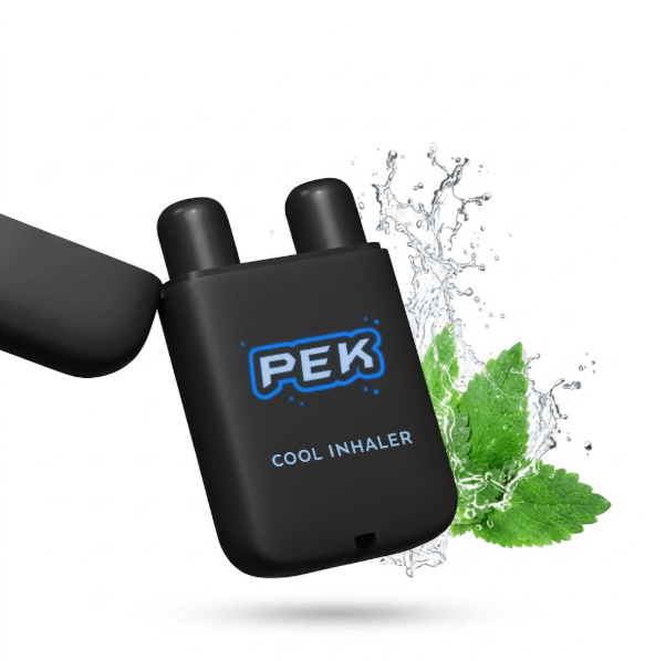 Inhalador Nasal doble PEK , portátil , sabor menta fuerte