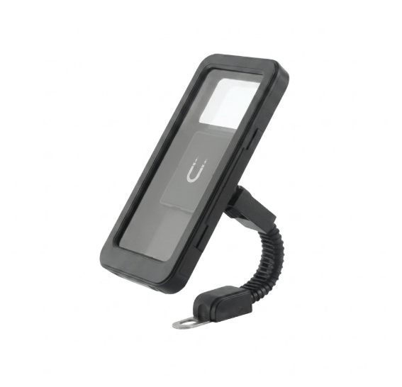 Soporte Impermeable para celular de moto y bicicleta con fijación magnética y brazo flexible