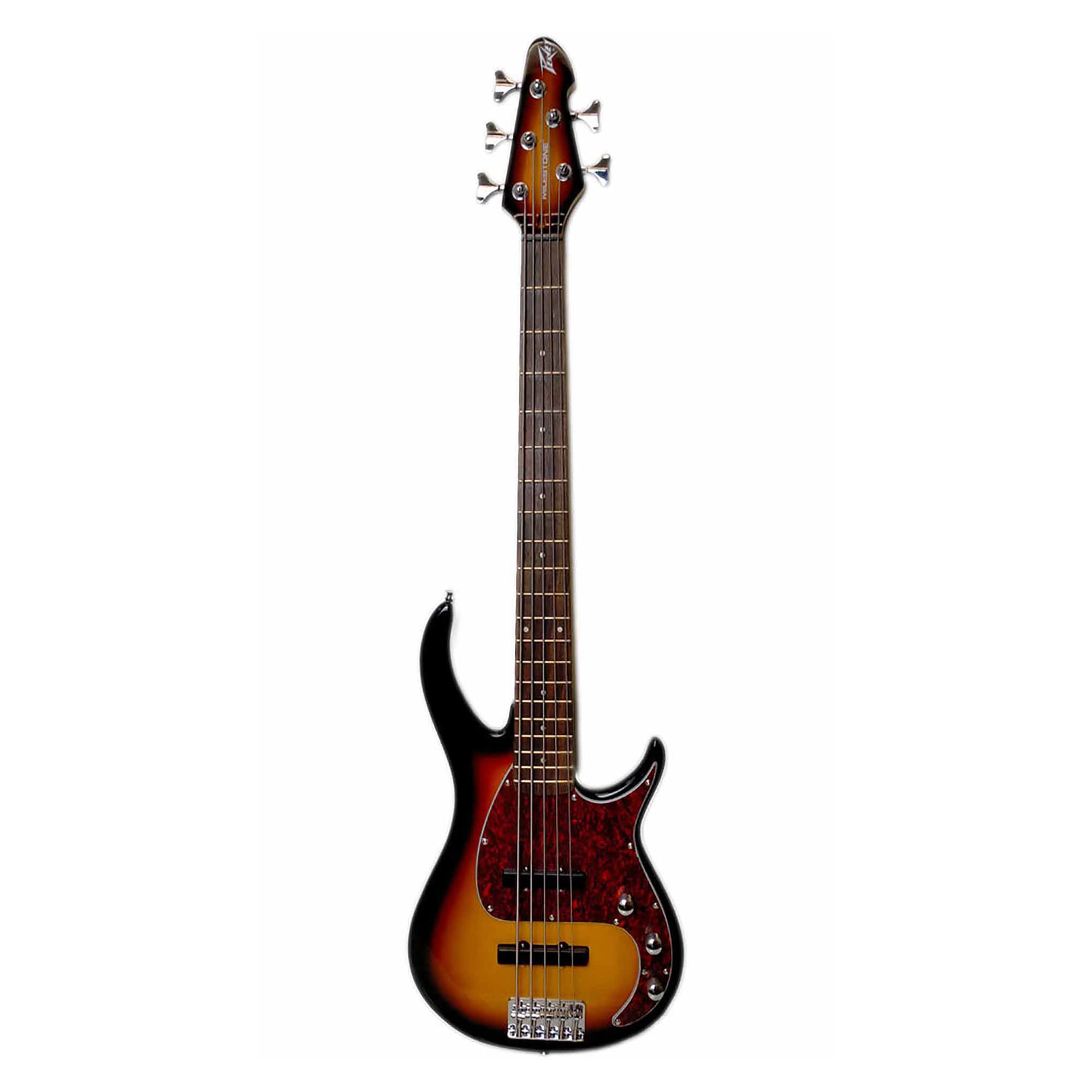 Bajo Eléctrico Pasivo de 5 Cuerdas Peavey Milestone 5 Acabado Sunburst
