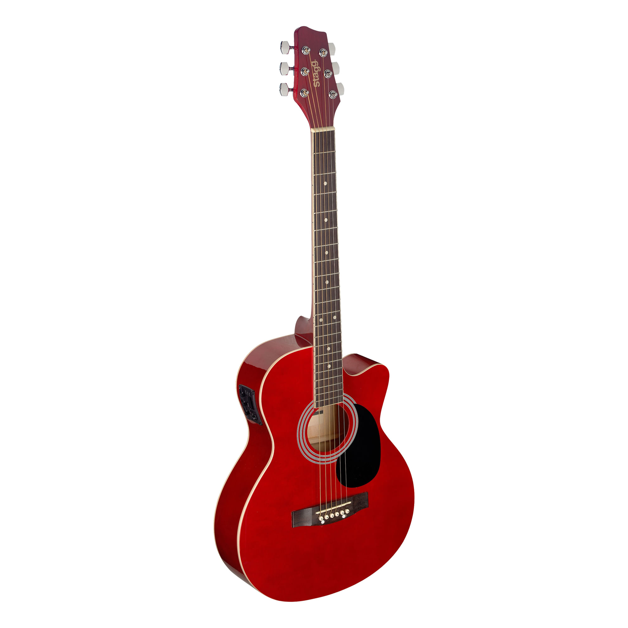 Guitarra Electroacústica Stagg SA20ACE Red