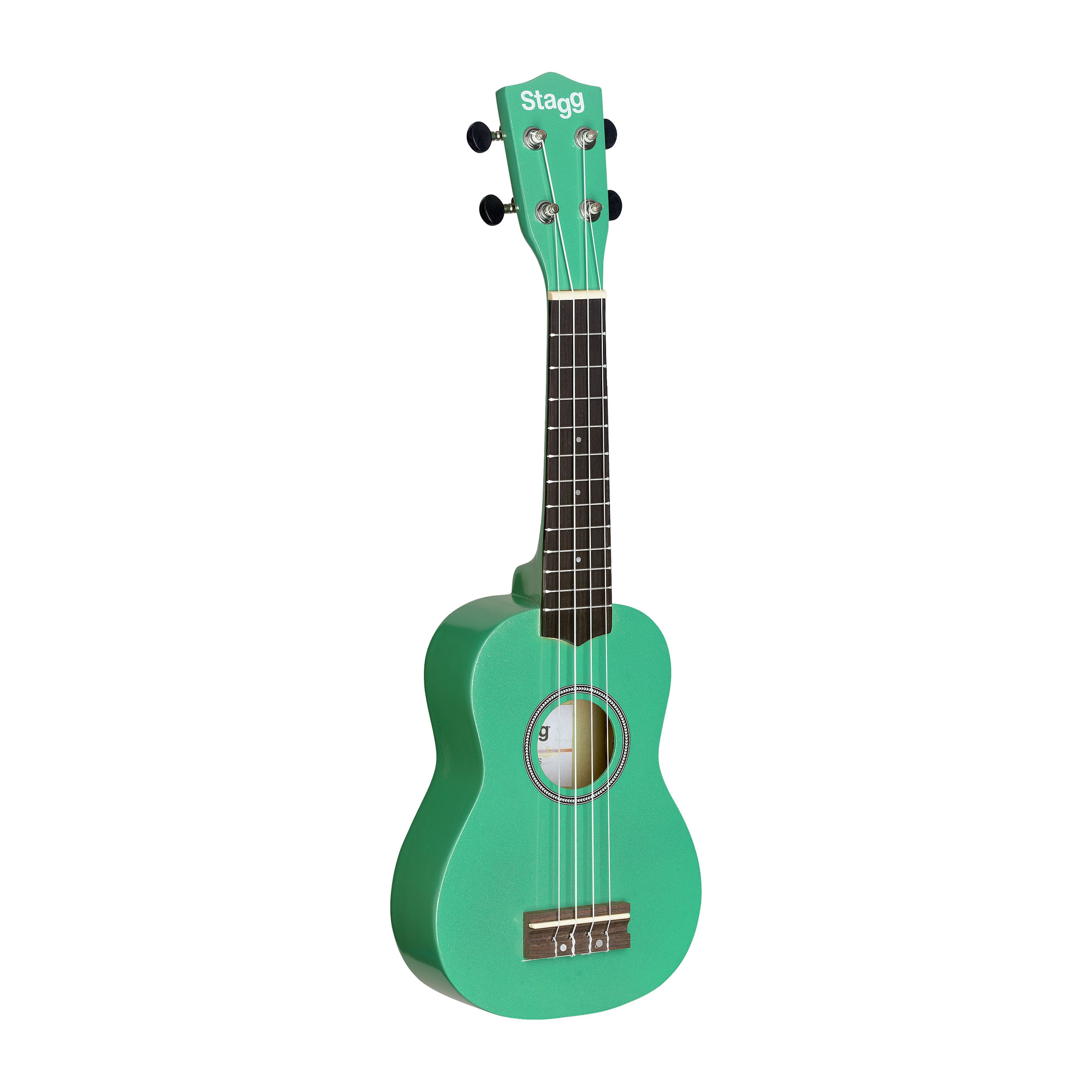 Ukulele Soprano Stagg US Grass con Funda