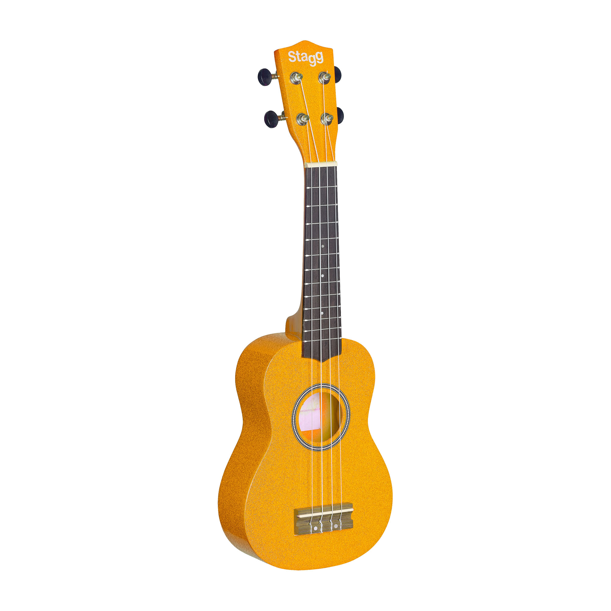 Ukulele Soprano Stagg US Lemon con Funda