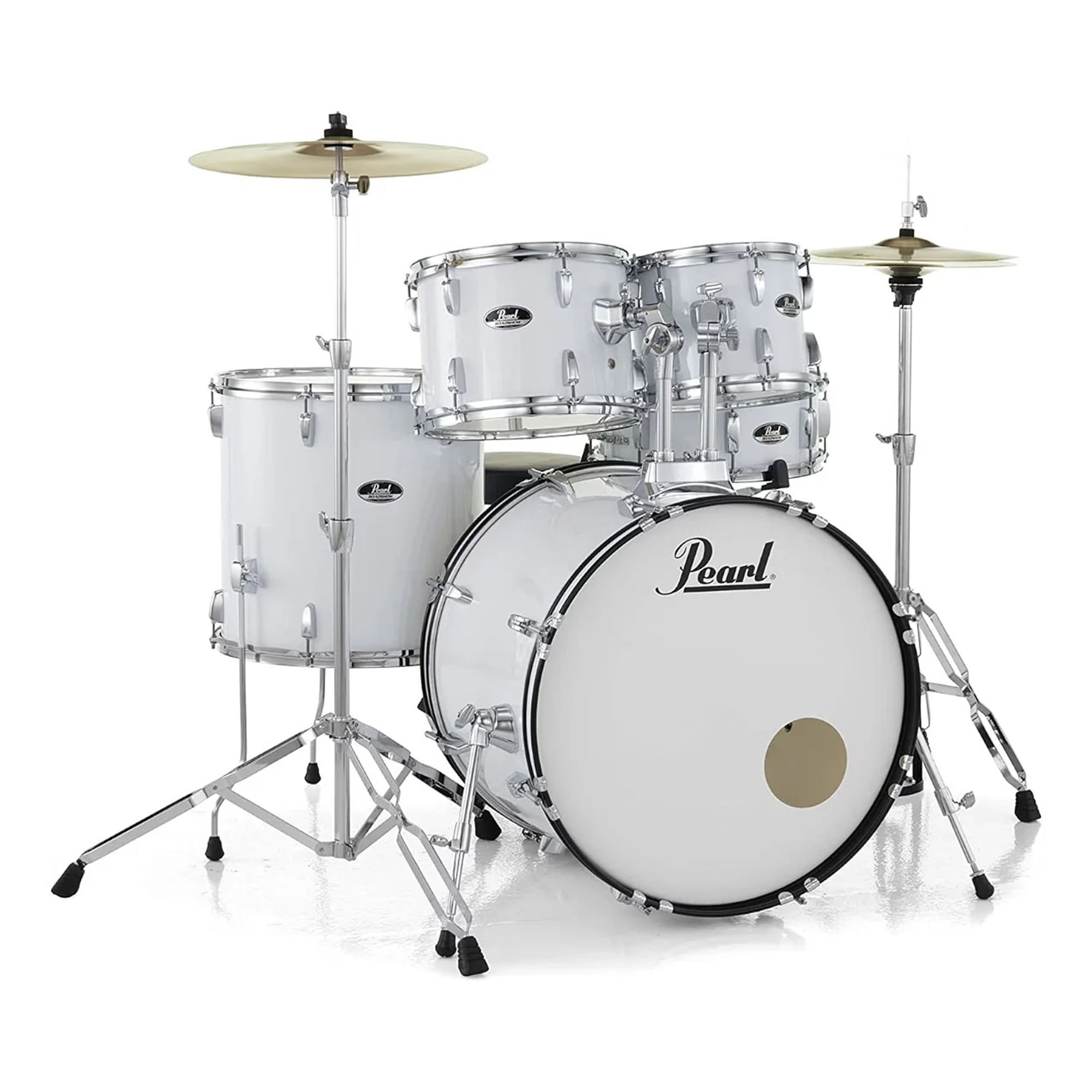 Batería Acústica de 5 Piezas Pearl RS525SC Color Blanco