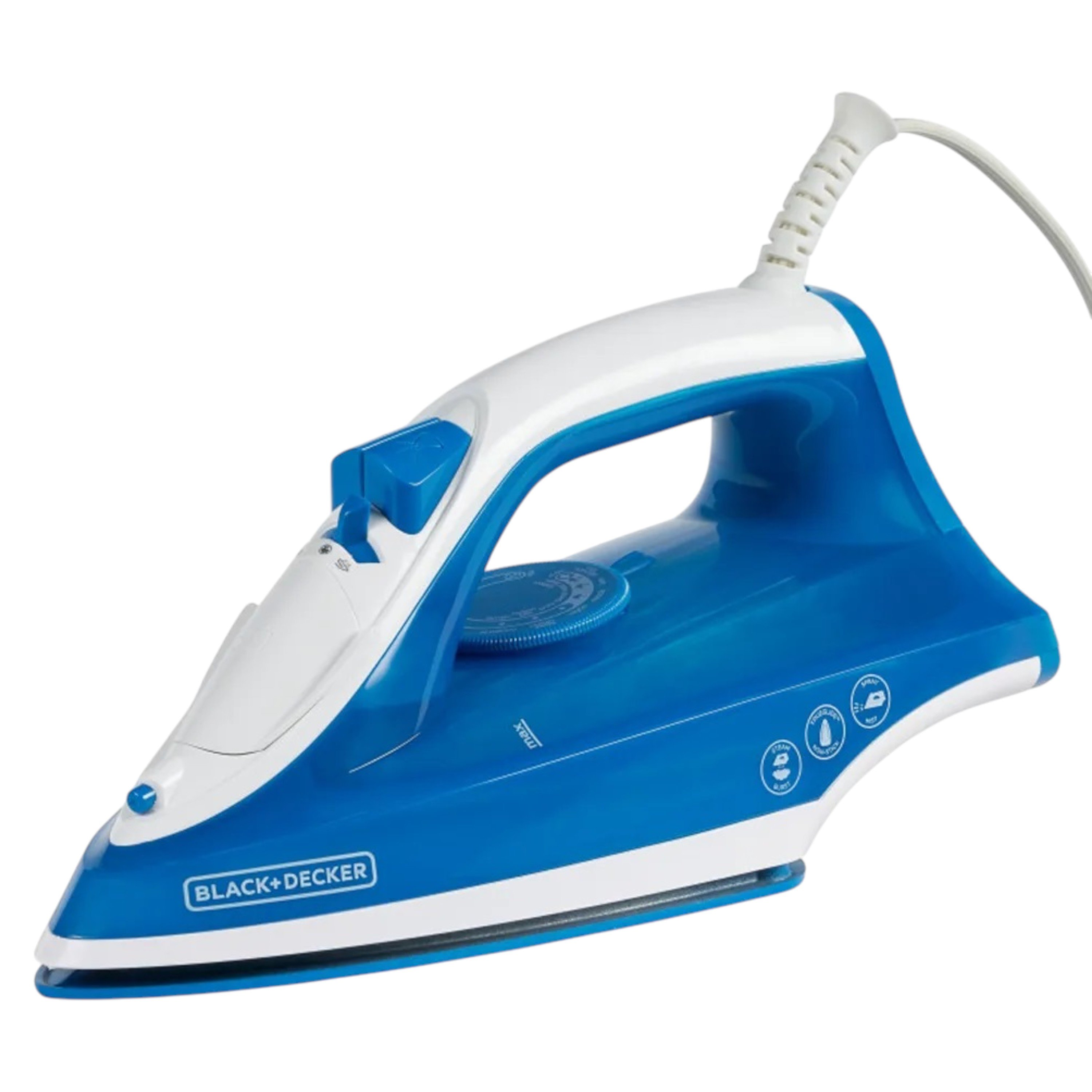 Plancha a vapor Black+Decker TrueGlide de 1200 W