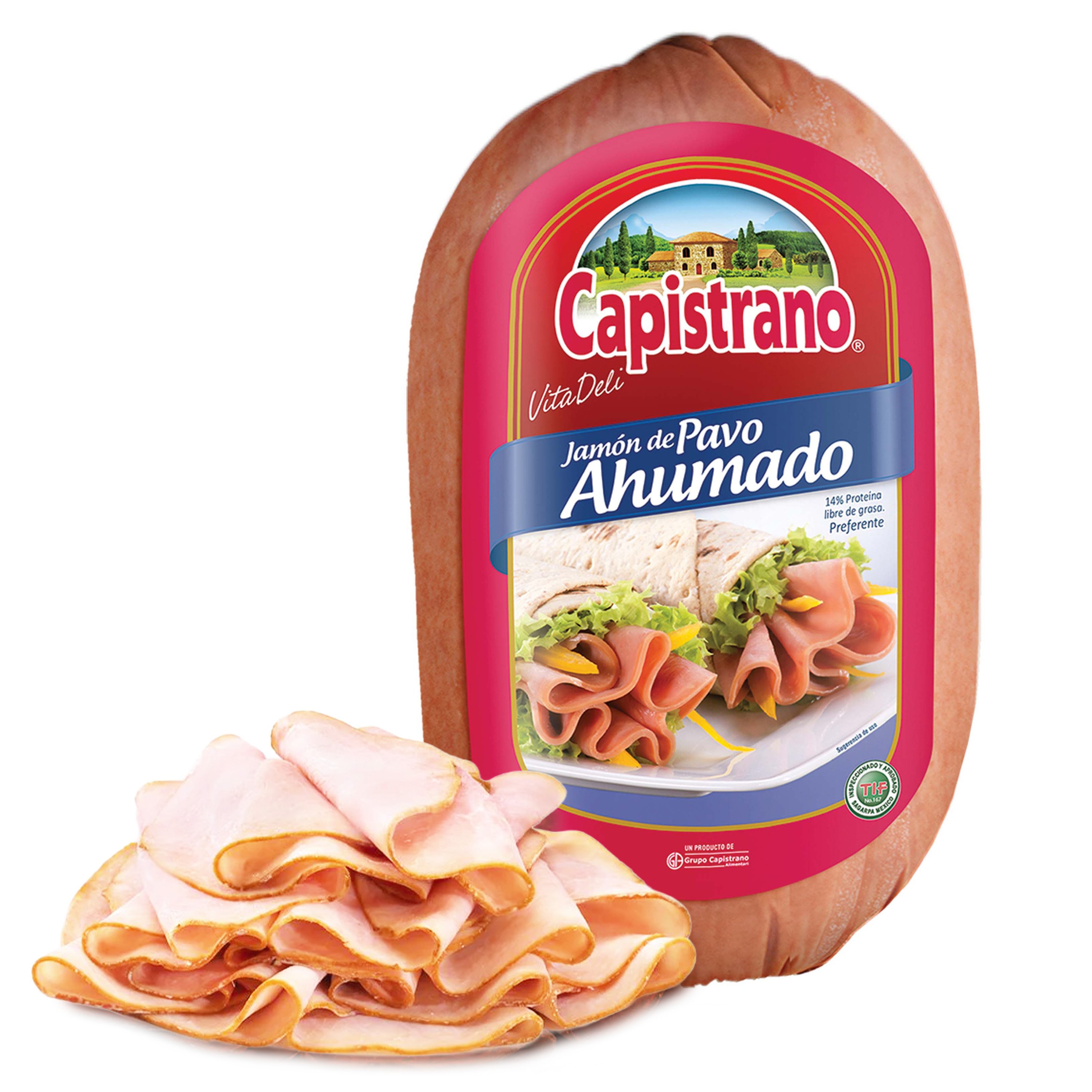 Jamón de Pavo Capistrano Ahumado - Precio Indicado por libra