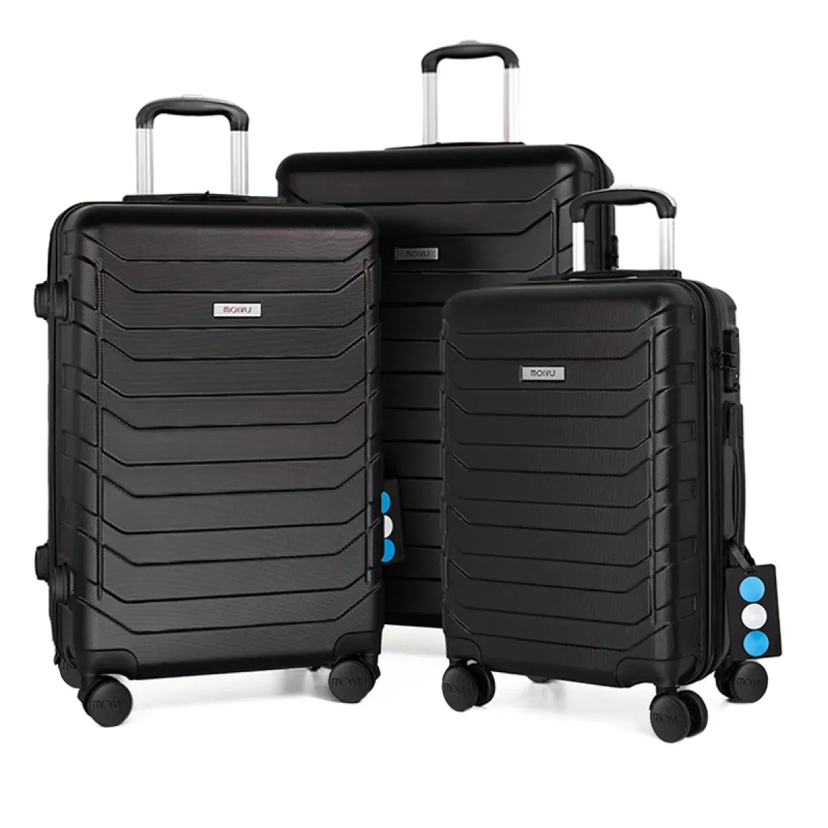 Maletas Viaje Molvu Set3 color negro