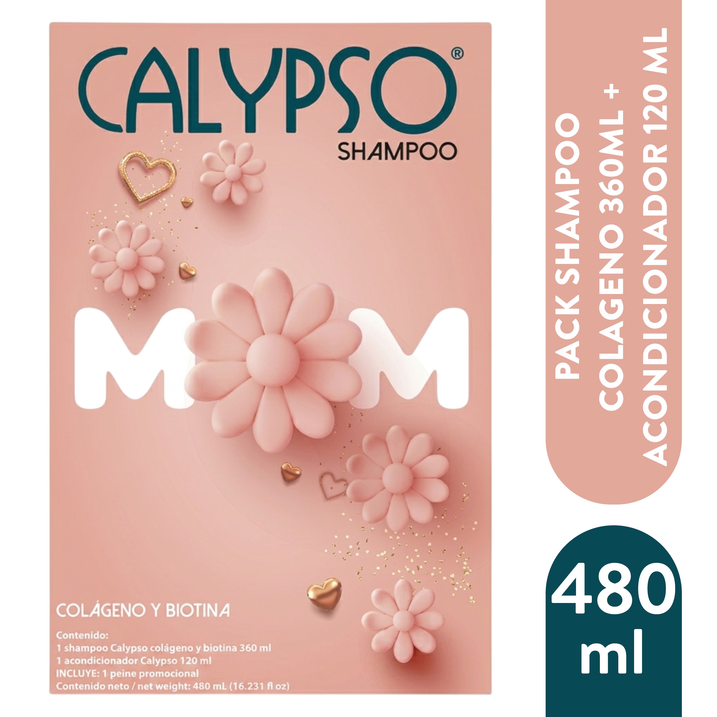 Pack Colageno 360ml y Acond 120 ml 480ml
