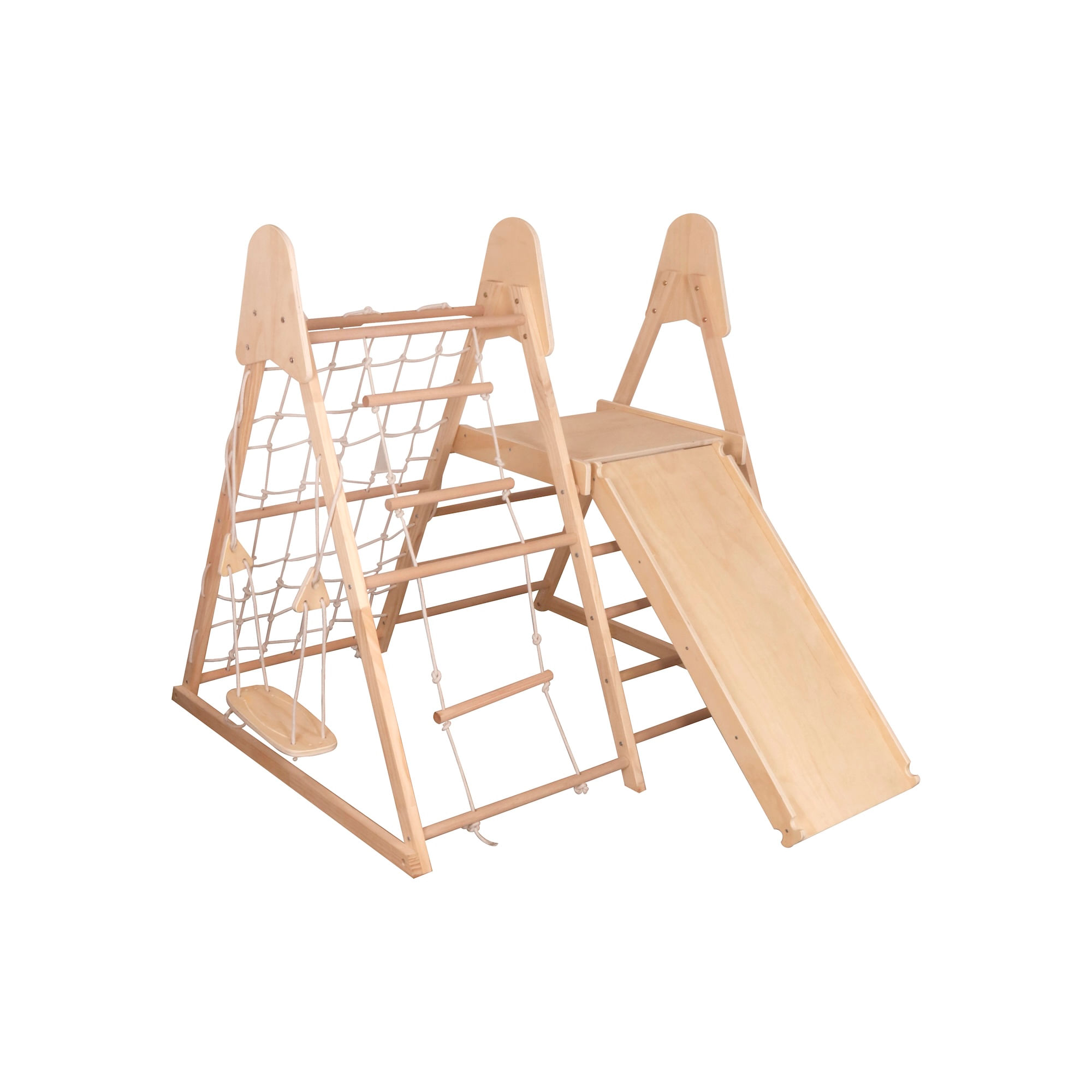 Set completo de escalada de madera juguete Montessori modelo W01F229