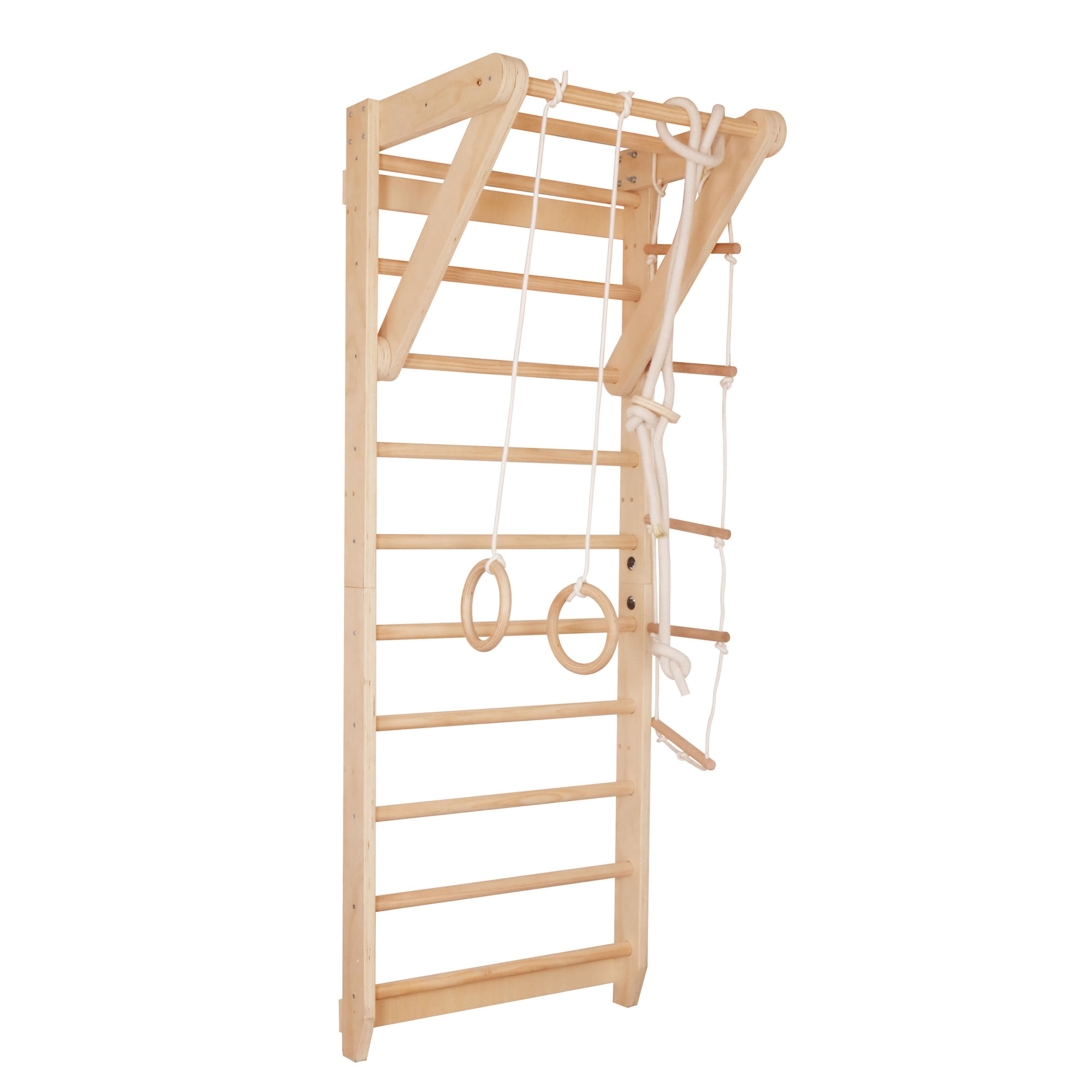 Espaldera de pared de madera juguete Montessori modelo W01F228