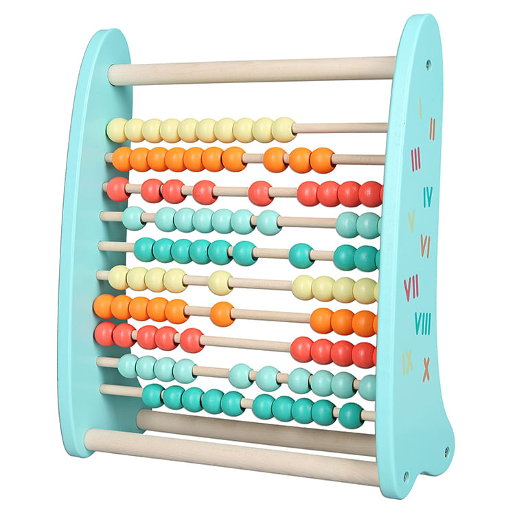 Ábaco de madera juguete Montessori modelo W12A063