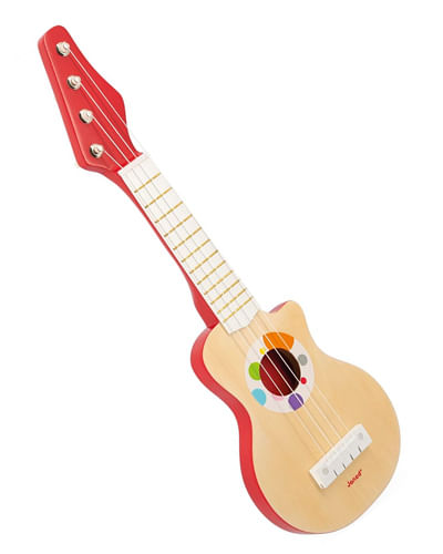Juguete musical montessori guitarra rock Janod