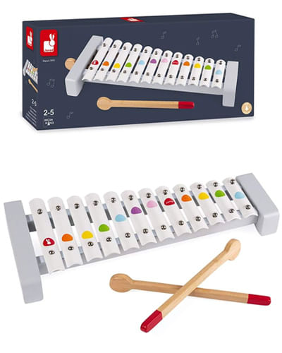Juguete musical xilófono metálico Janod