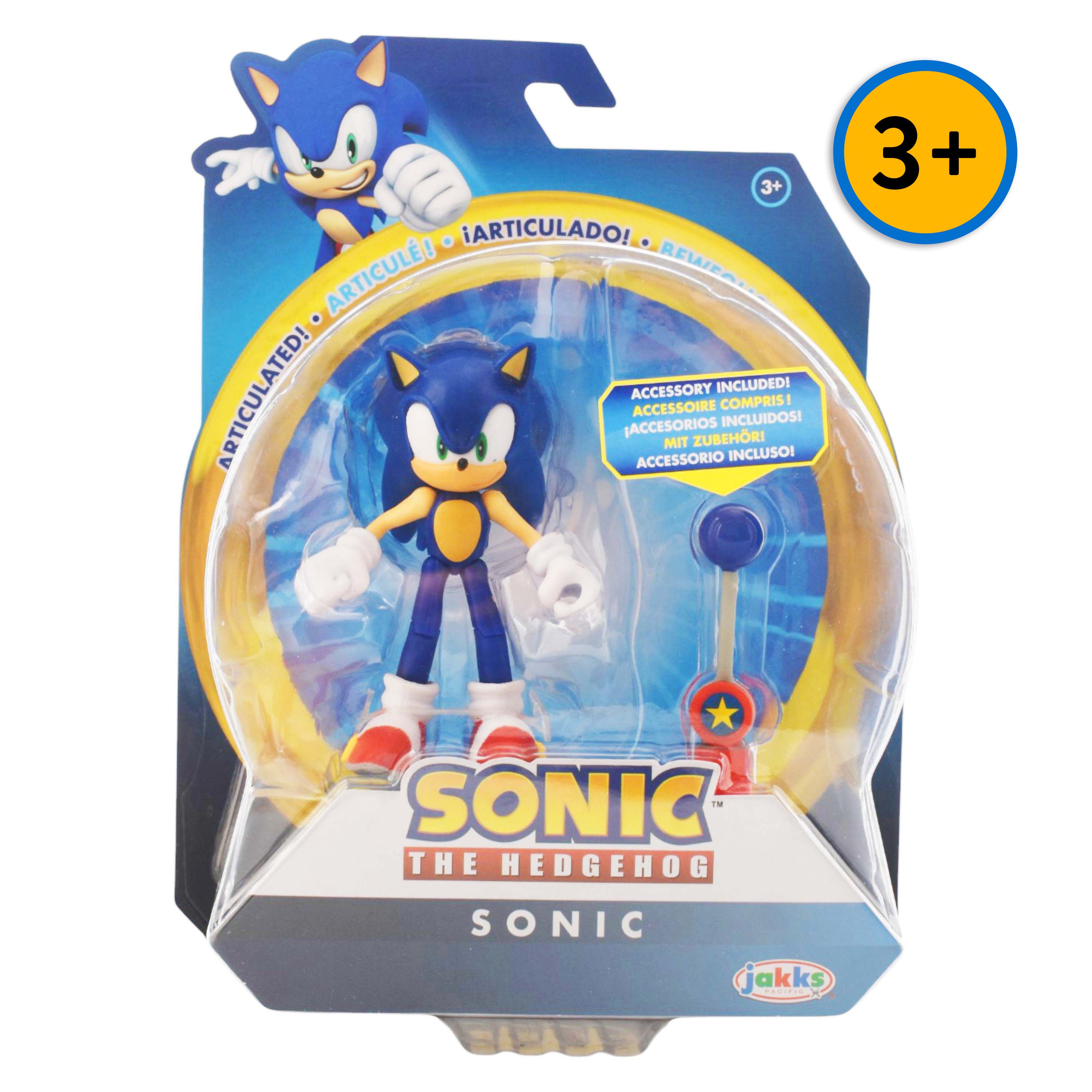 Sonic Figura Arti De 4 Con Acce Wave 22
