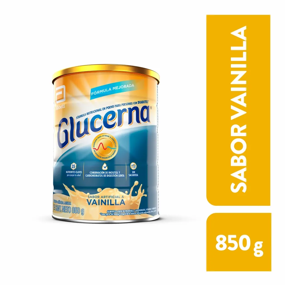 Complemento Glucerna Vainilla -850g