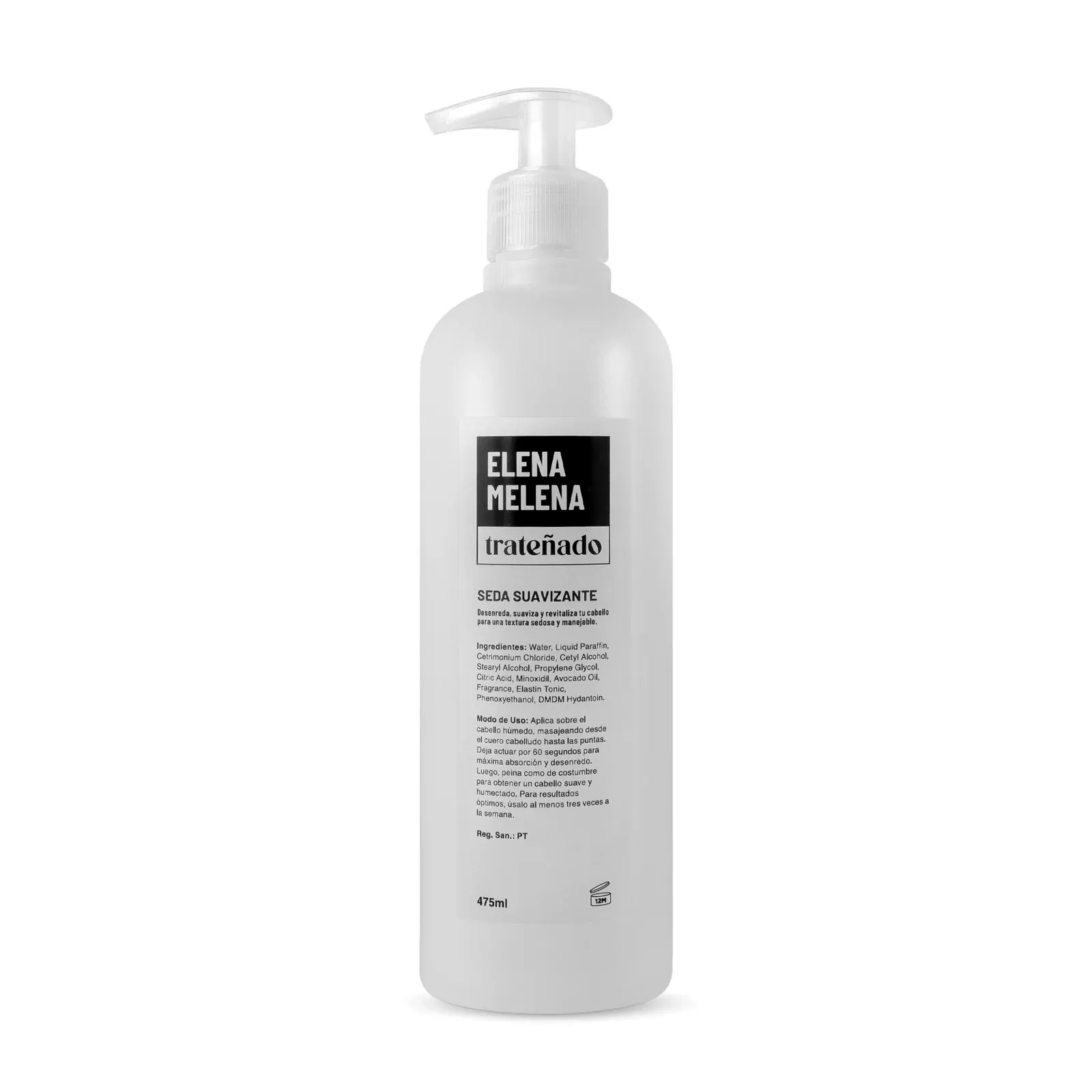 Seda suavizante trateñado Elena Melena 475ml