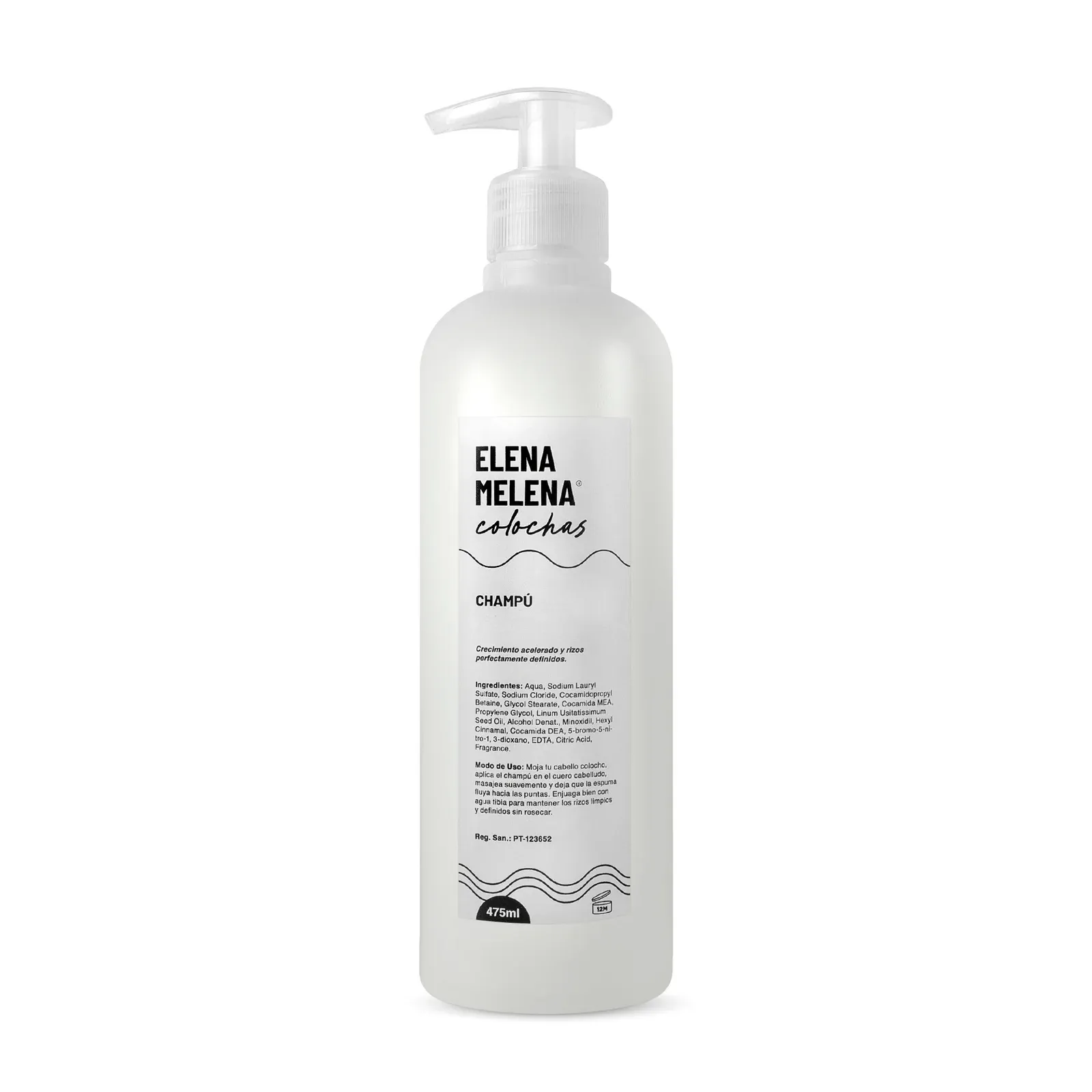 Champú crecimiento colochas Elena Melena 475ml