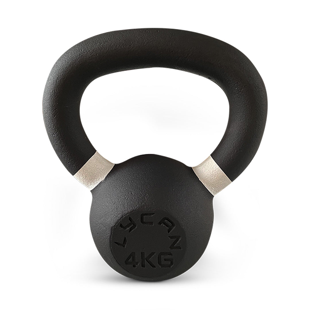 Kettlebell de hierro fundido Lycan de 4 kg (8.8 lb)