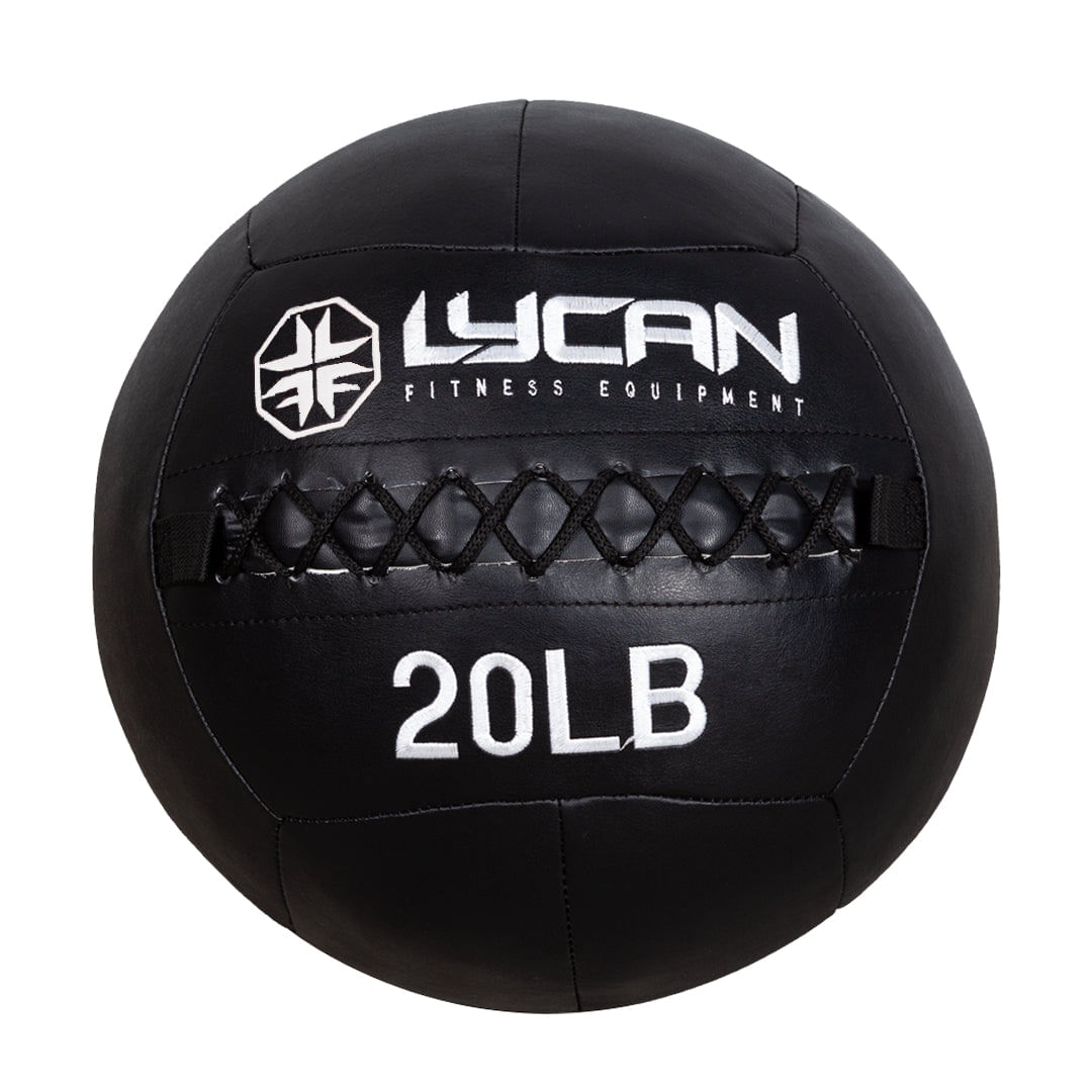 Med ball Lycan negra de 20 lb