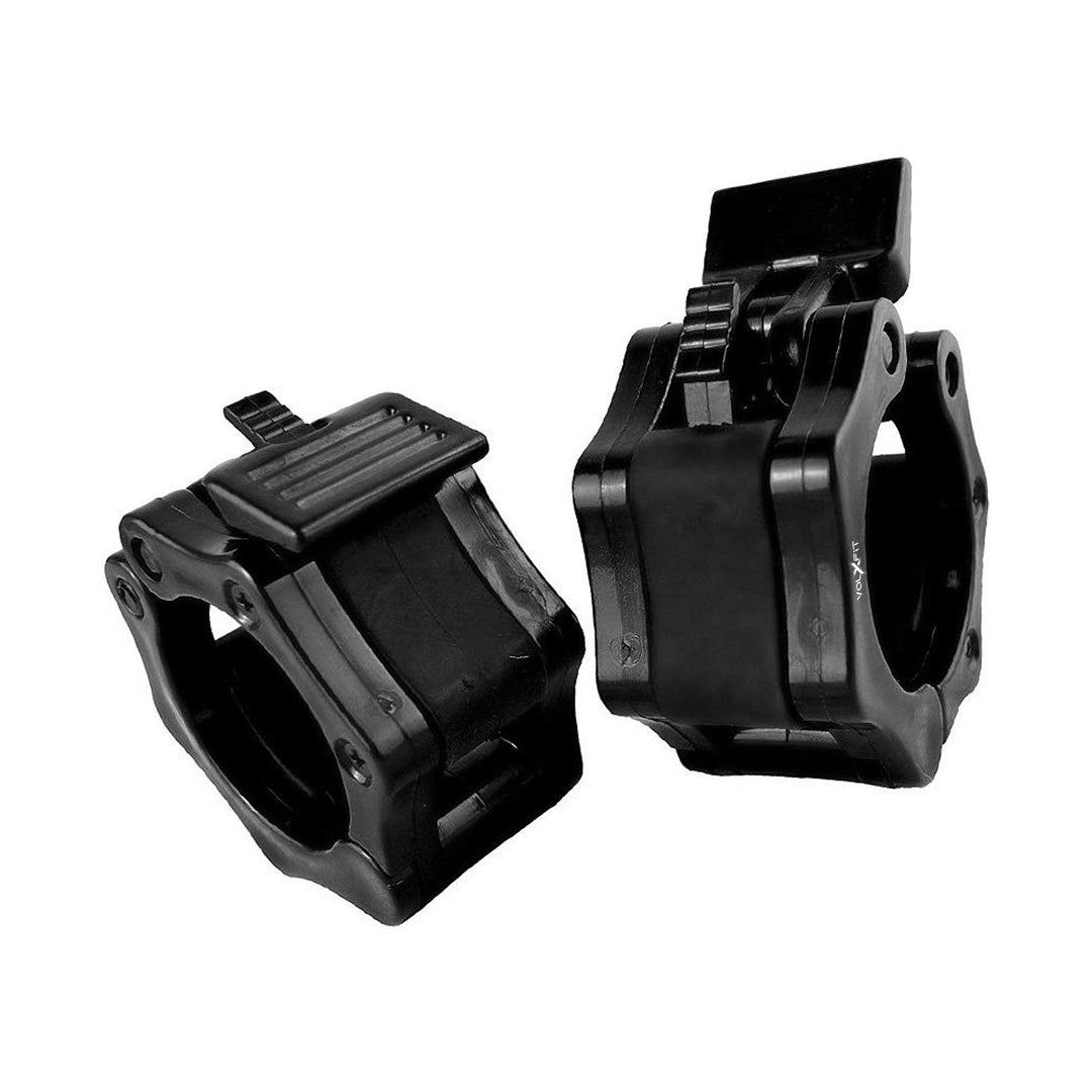 Topes para barra tipo collar Volxfit negros (par)