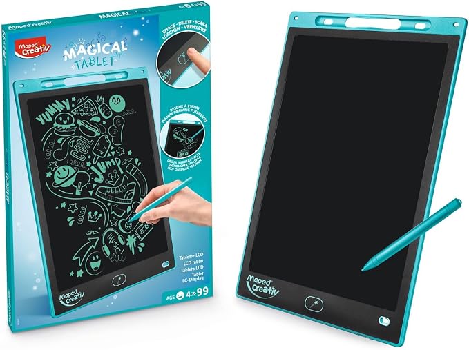 Maxi tableta Maped Creativ mágica para dibujar borrable LCD Aqua