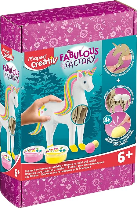 Fábrica Maped Creativ de animales masa moldeable unicornios