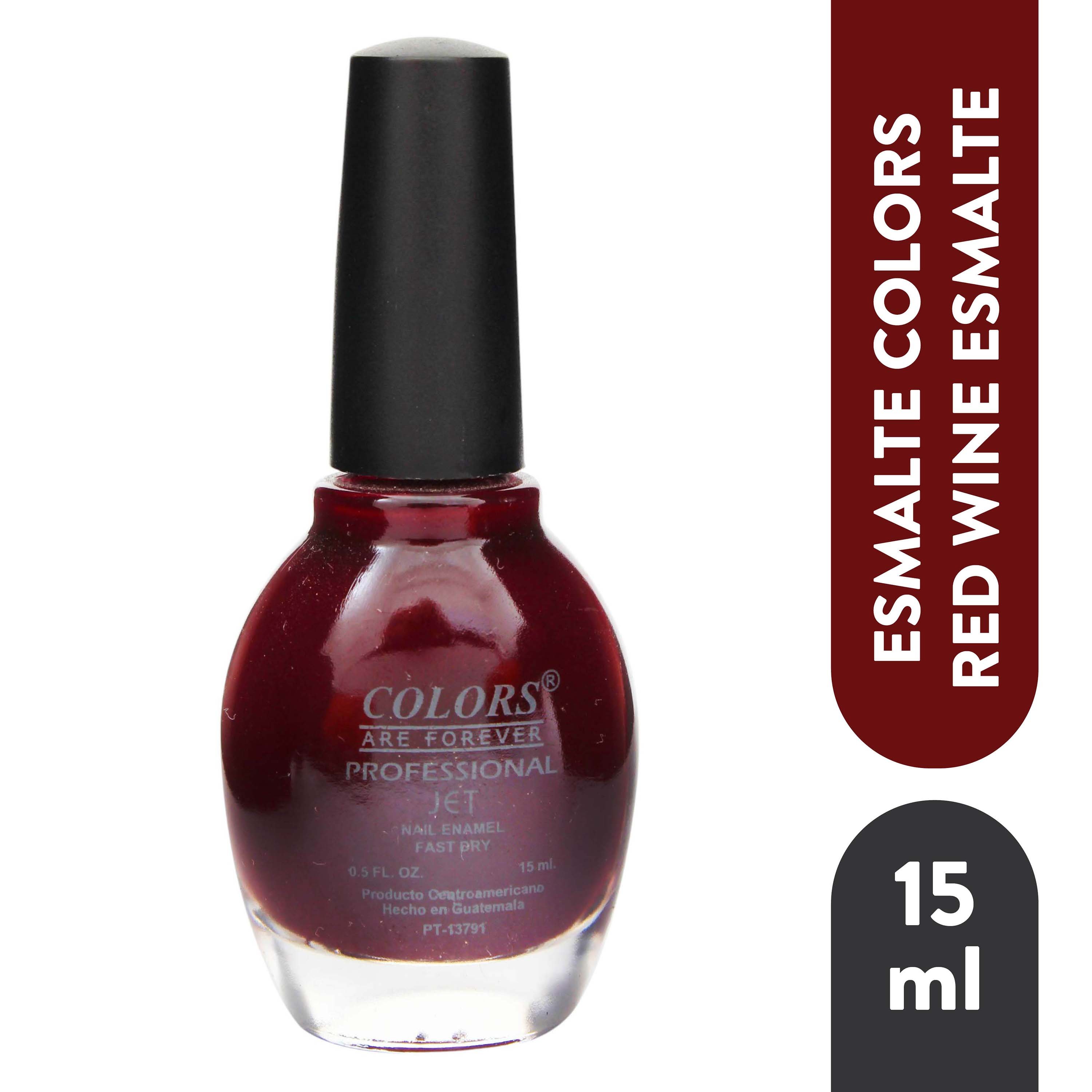 Esmalte Colors Red Wine