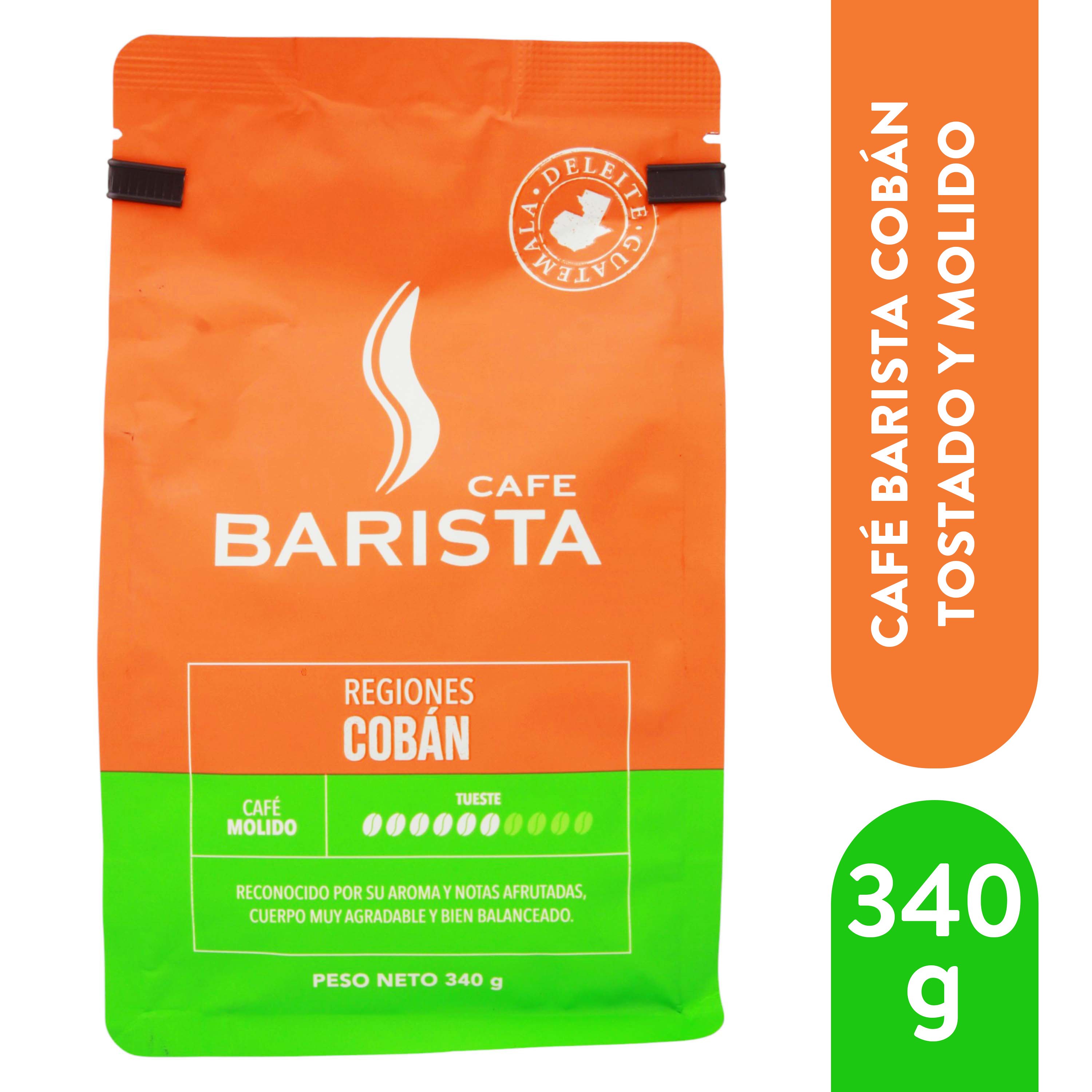 Café Barista Coban Tostado y Molido - 340 g