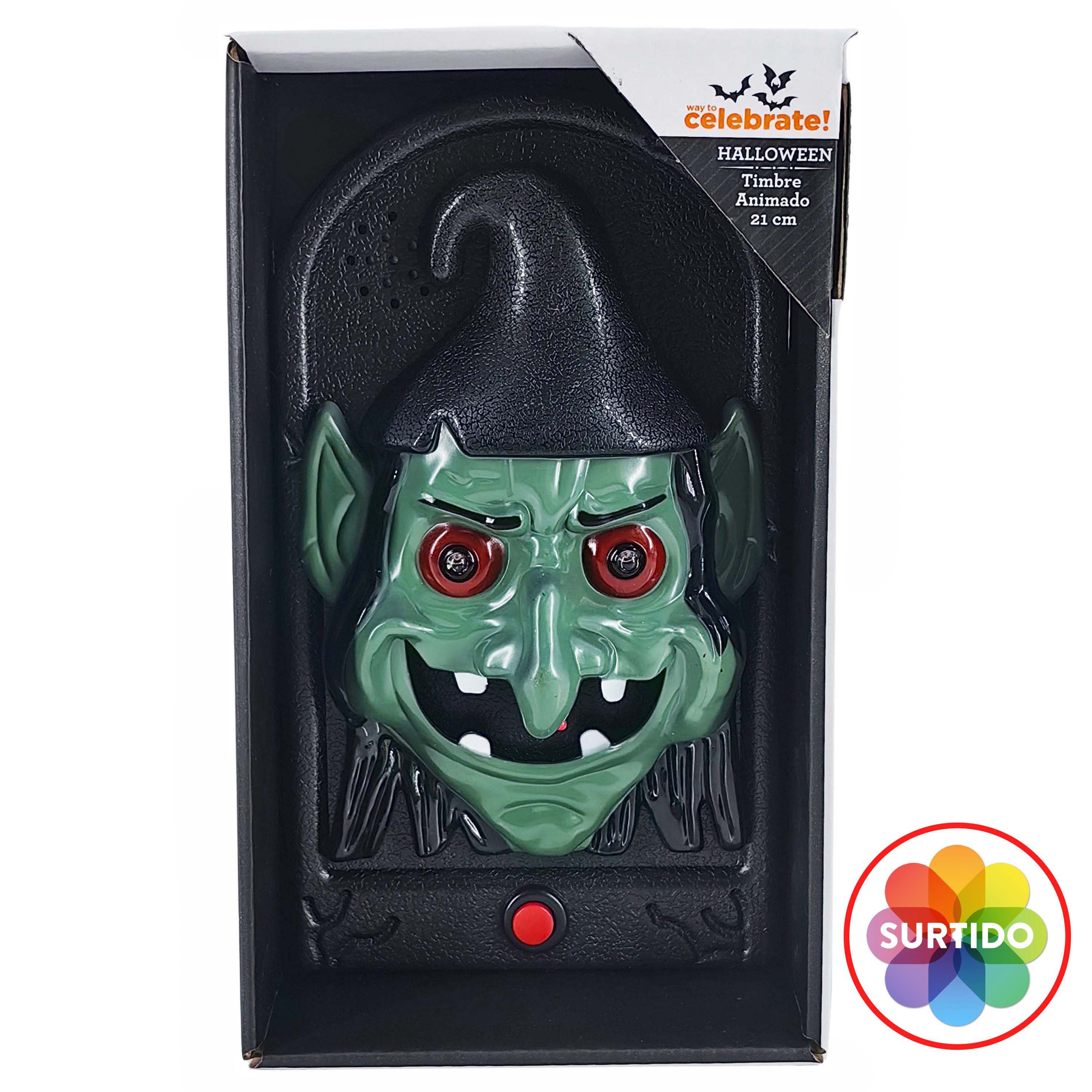Timbre Way To Celebrate animado Halloween - 21 cm