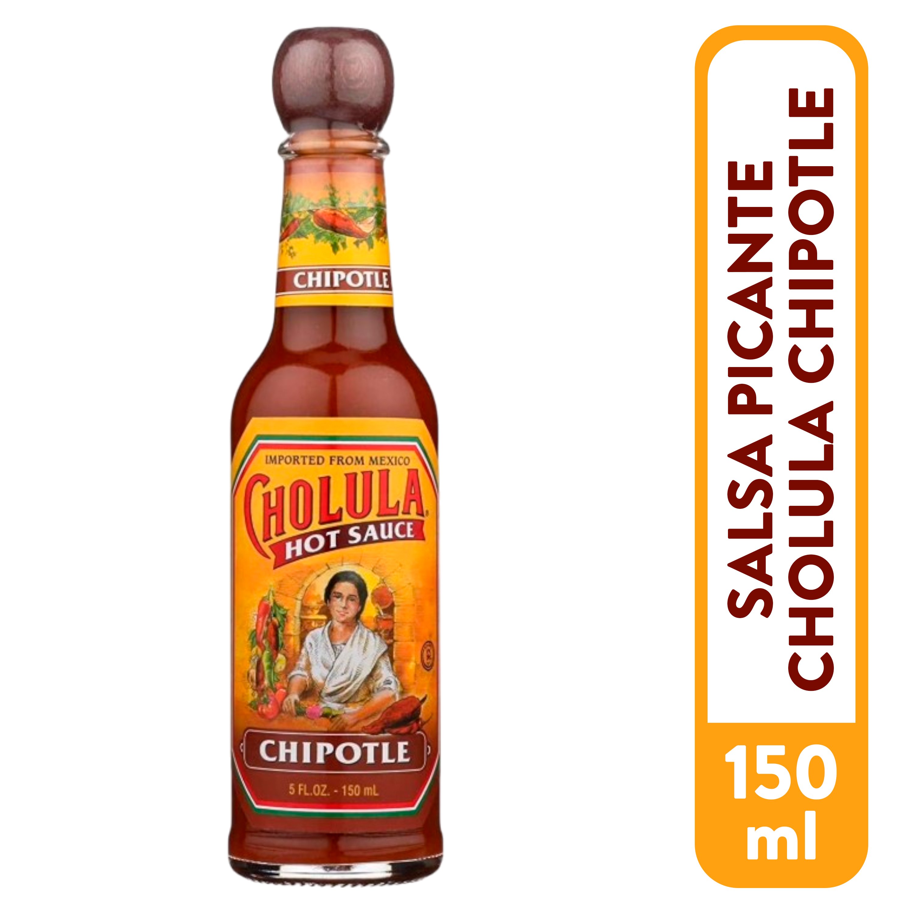 Salsa Cholula picante chipotle - 150 g