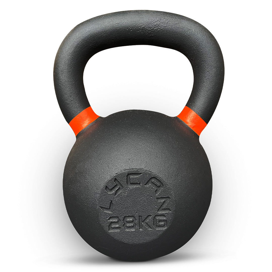 Kettlebell de hierro fundido Lycan de 28 kg (61.6 lb)