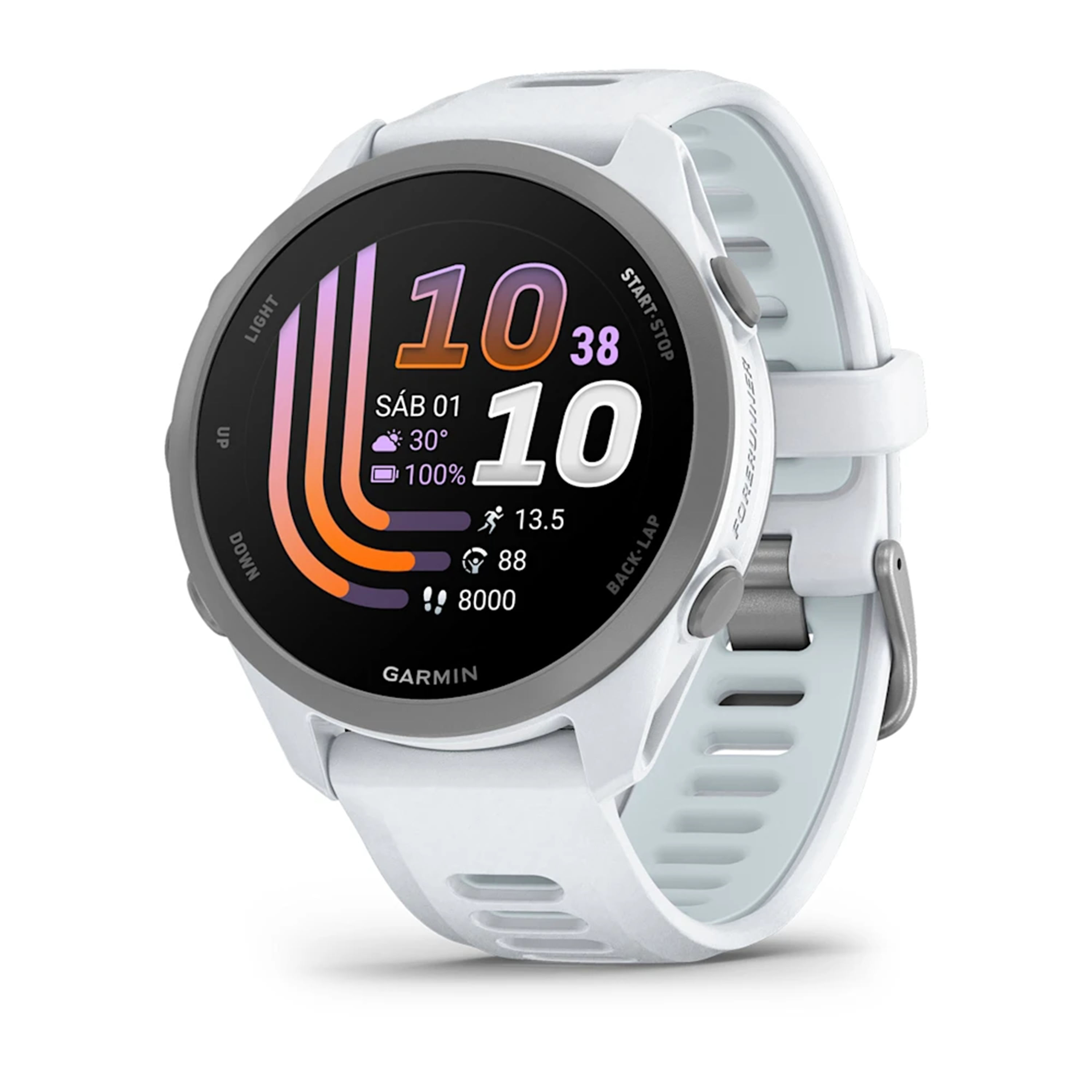 Smartwatch Garmin Forerunner 170 Music Whitestone/Cloud Blue