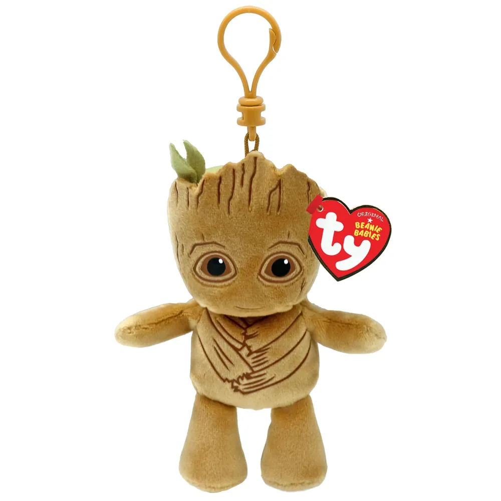Peluche Ty Marvel Groot Clip