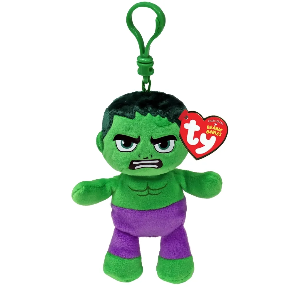 Peluche Ty Marvel Hulk Clip
