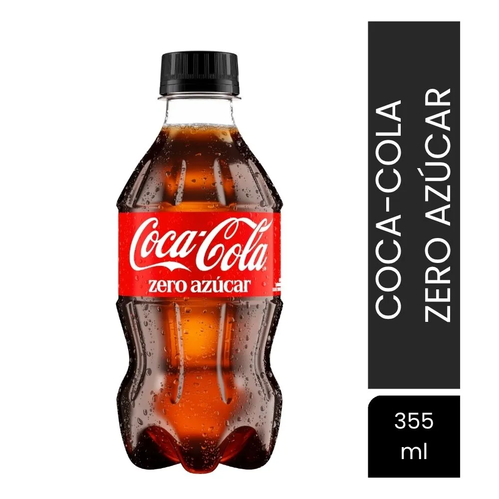 Gaseosa Coca-Cola Zero Azúcar - 355 ml