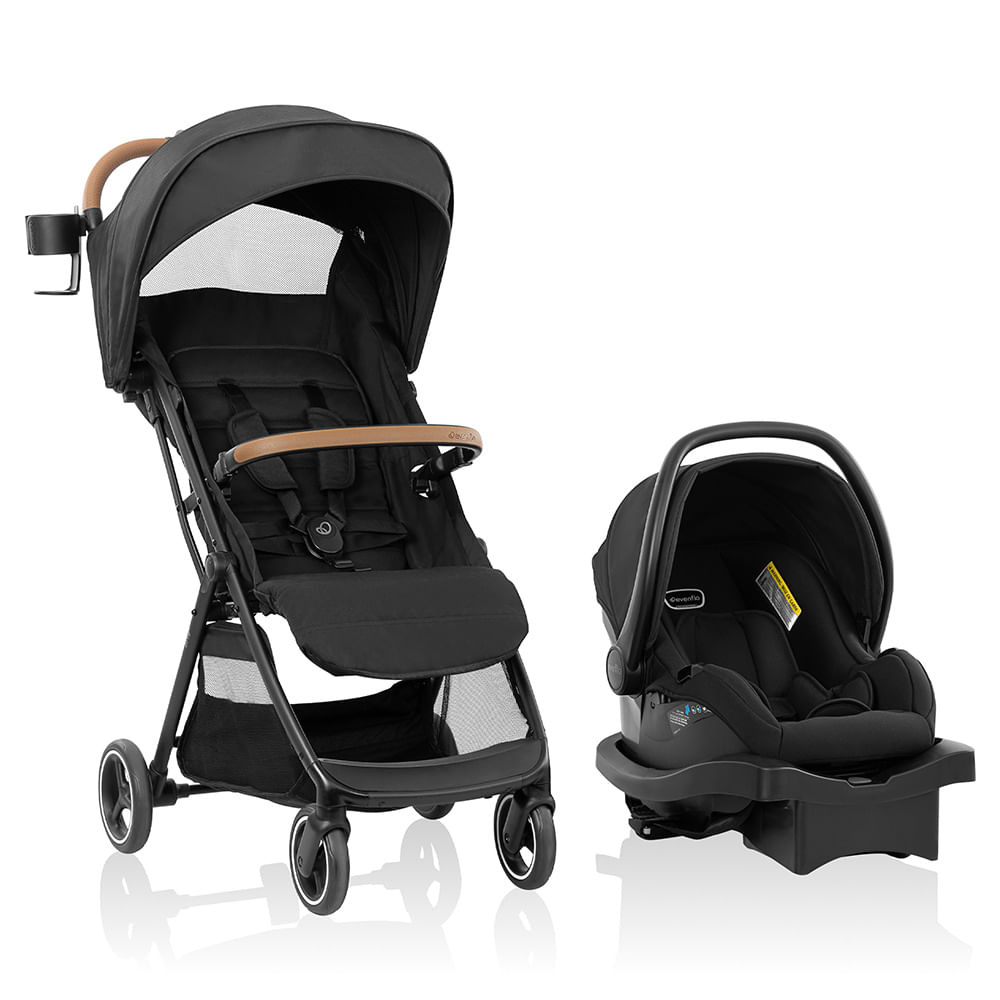 Travel System Evenflo Otto With Litemax Chia Black
