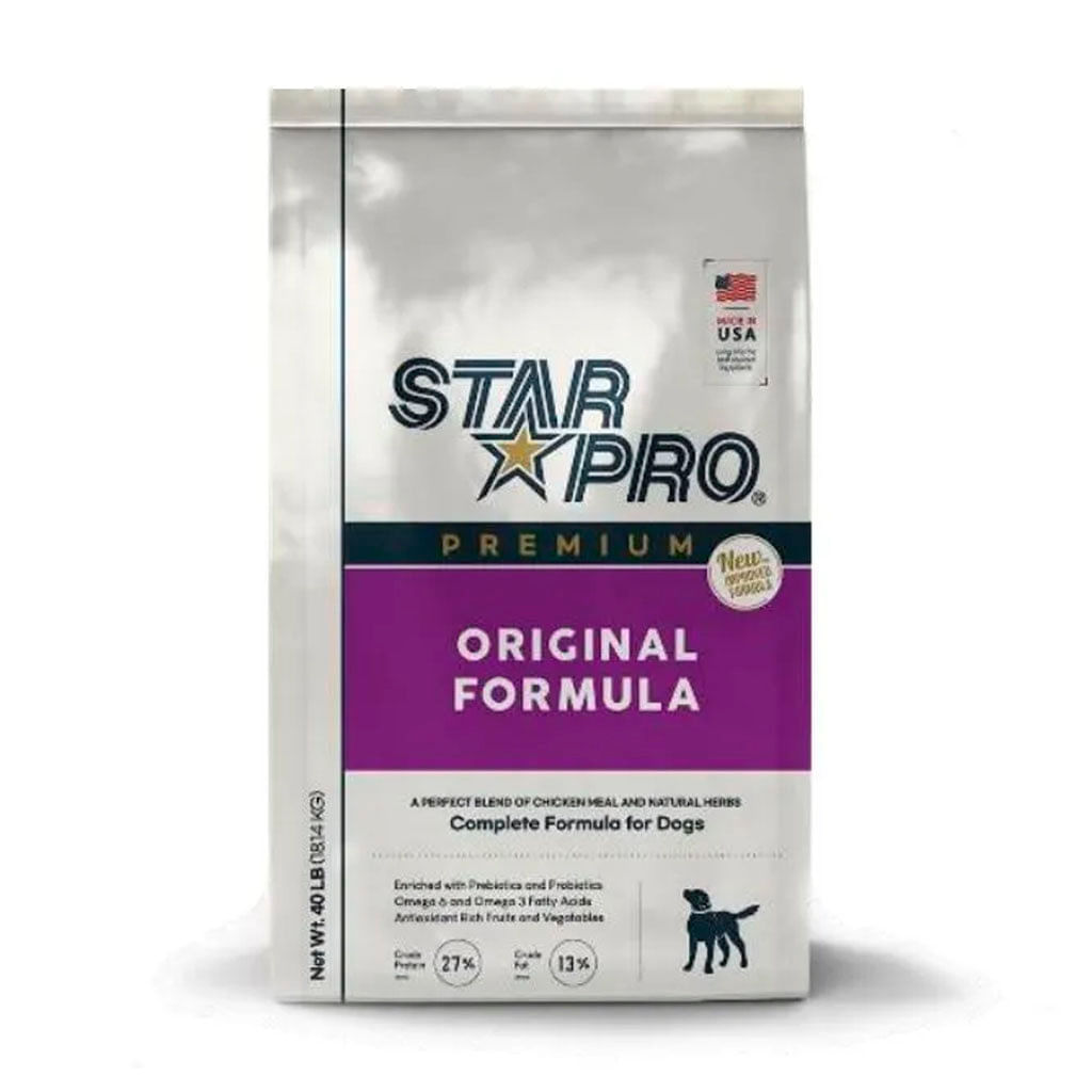 Concentrado para perro adulto Star Pro original - 40lbs