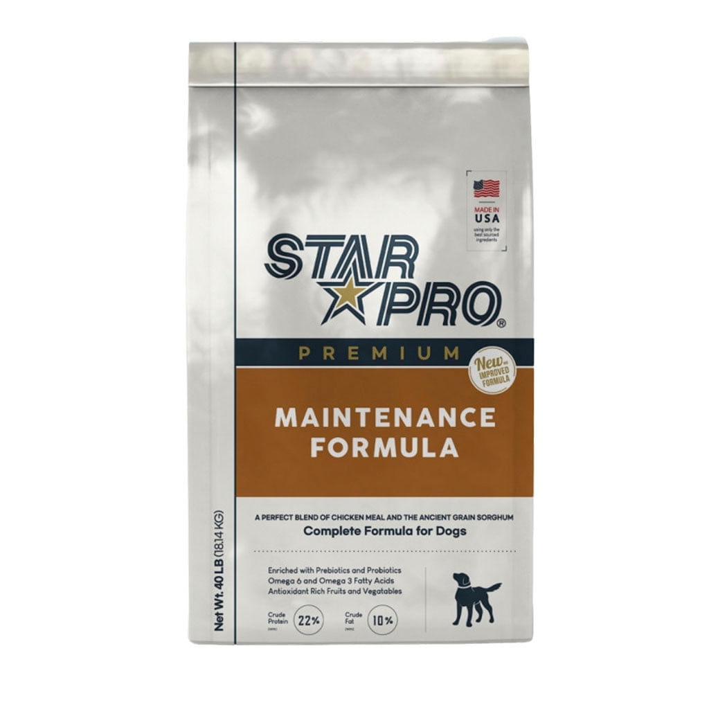 Concentrado para perro adulto Star Pro mantenimiento - 40lbs