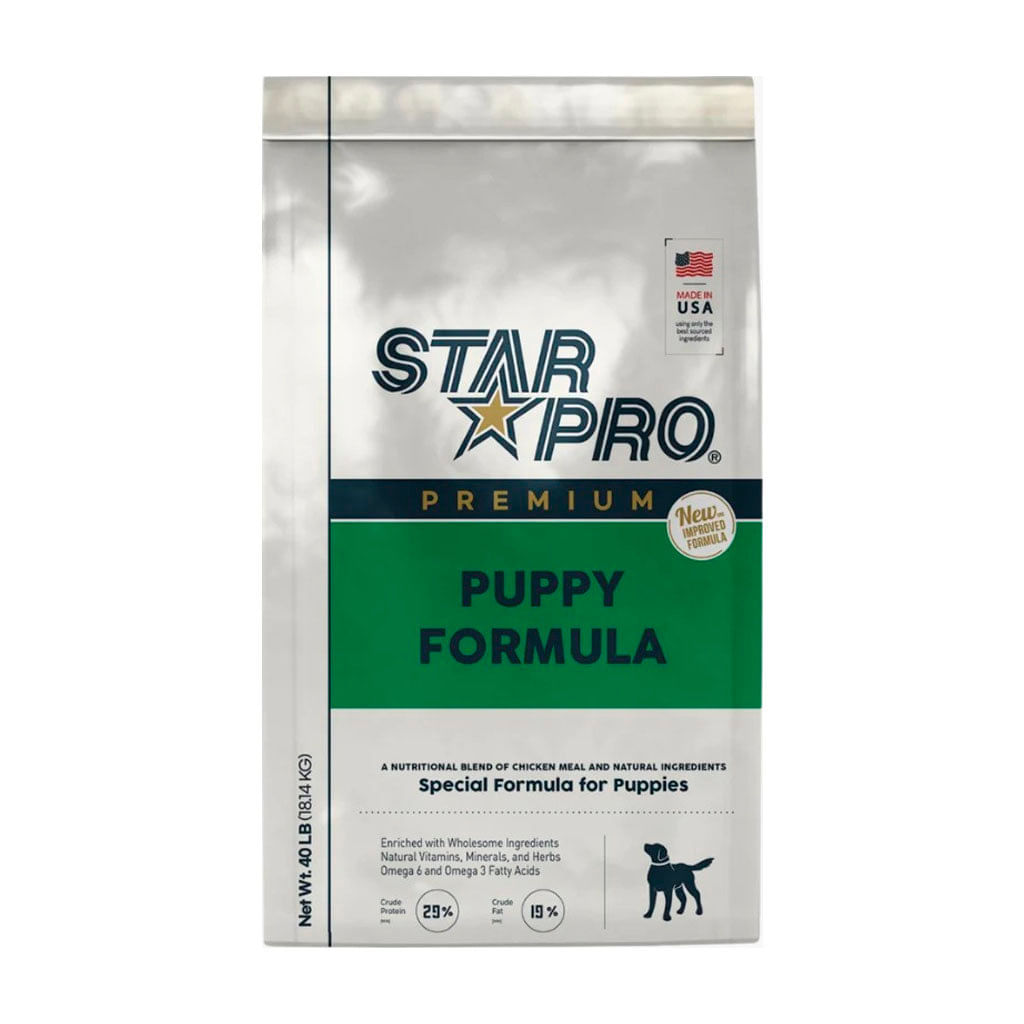 Concentrado para perro cachorro Star pro puppy - 40lb