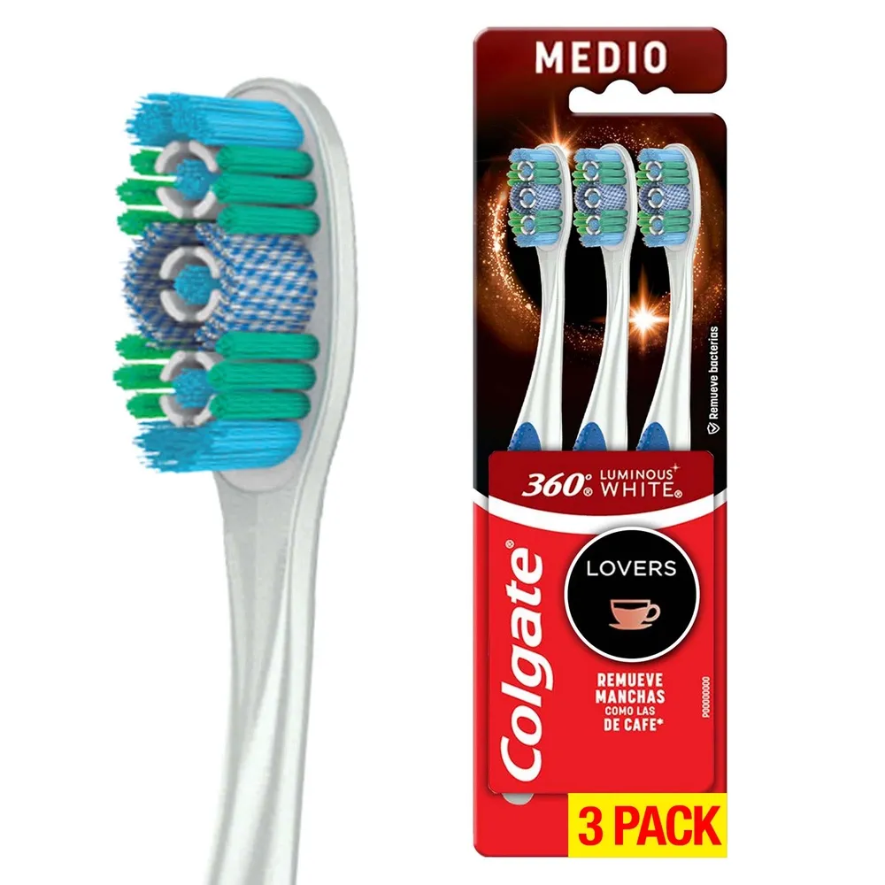 Cepillo Dental Luminous White Lovers Colgate