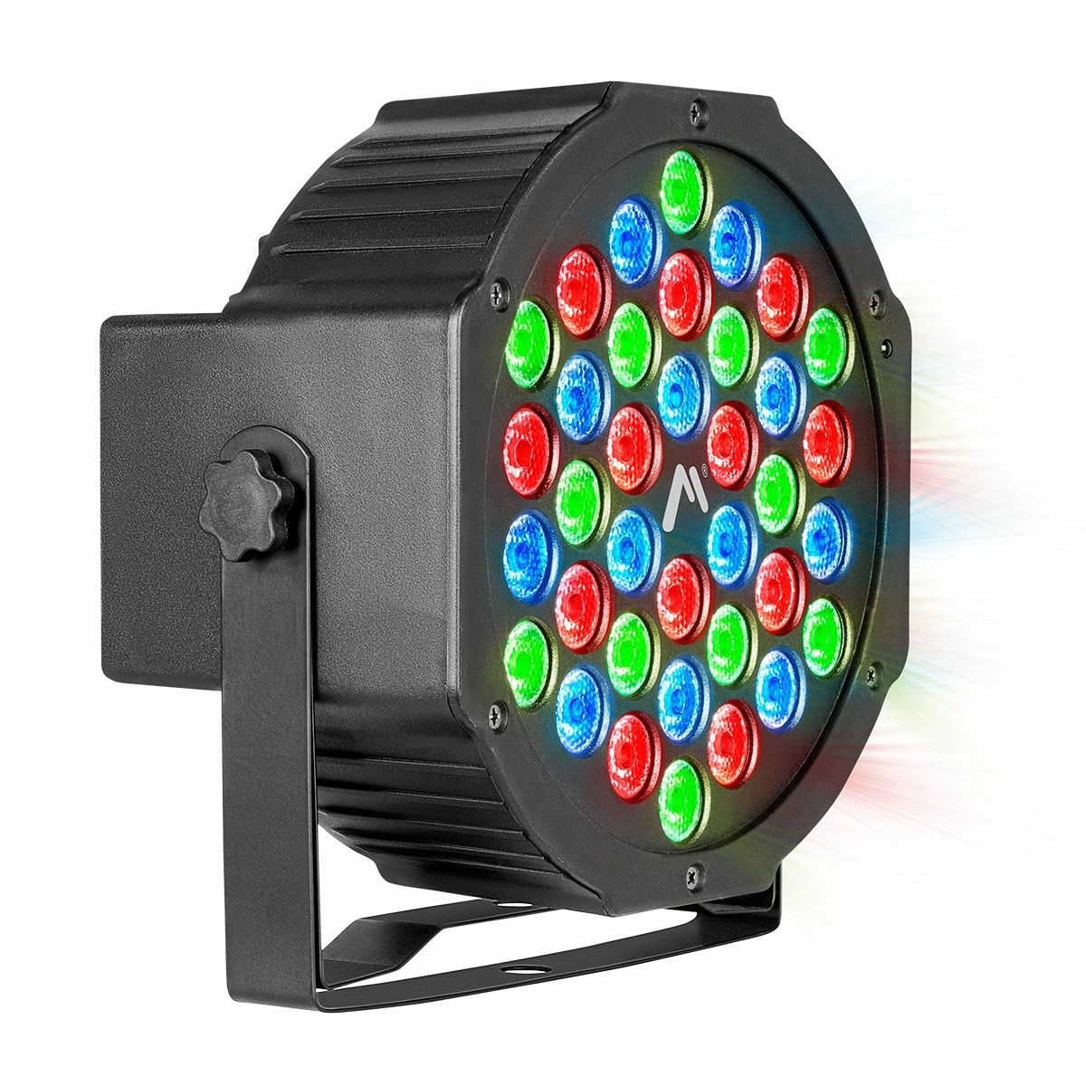 Luz Par 36 Leds Mitzu Rgb Audioritmico, 7 Canales, Dmx512, 20W