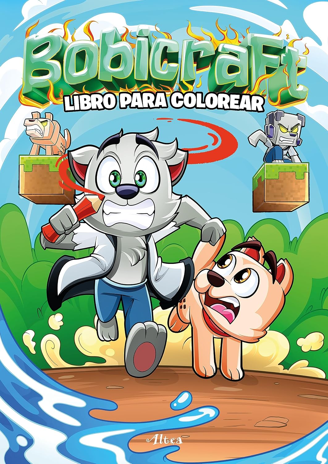 Libro bobicraft. libro para colorear