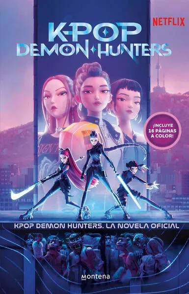 Libro k-pop demon hunters. la novela oficial (netflix)